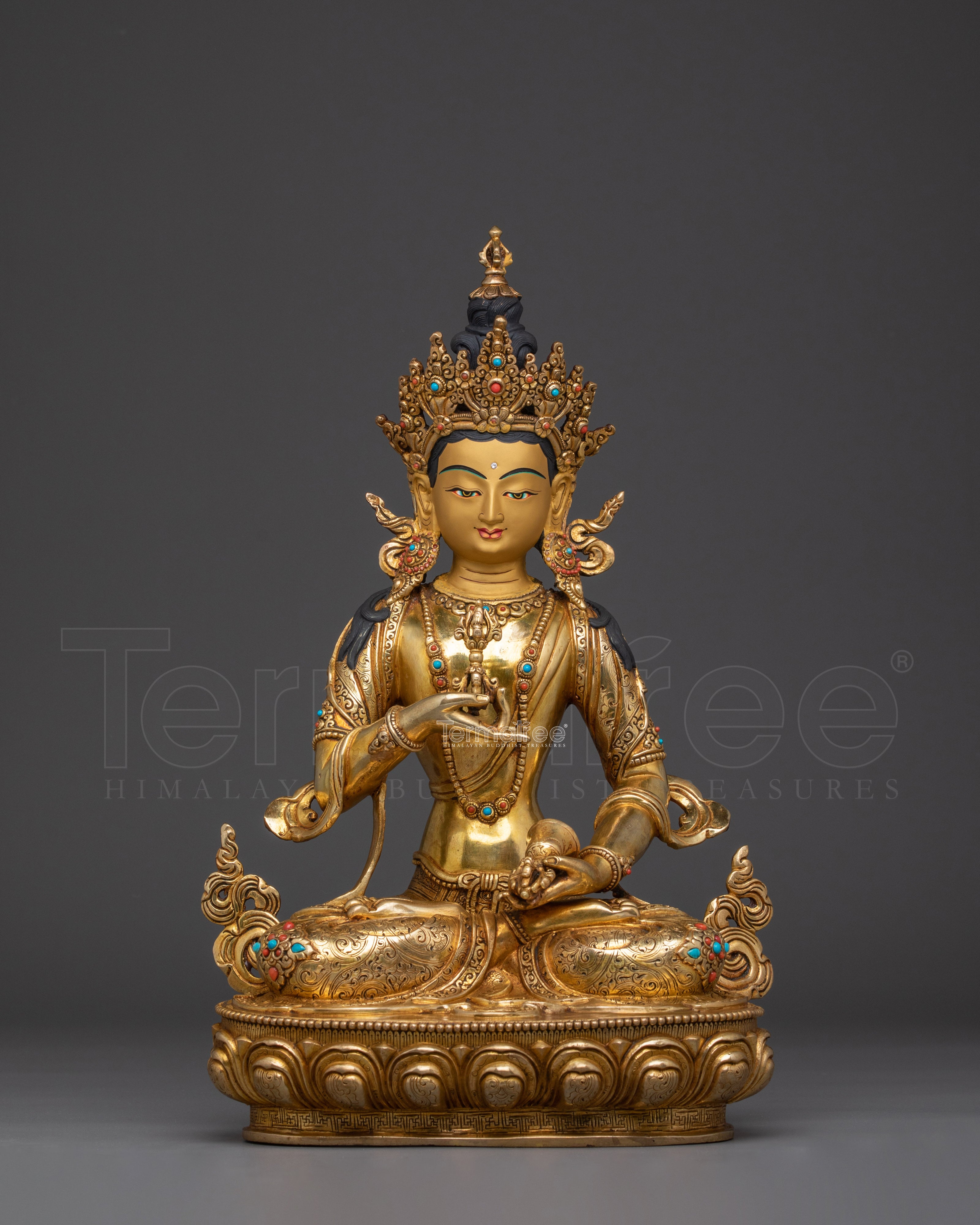 Vajrasattva Purification Deity Statue | Dorje Sempa - Embodiment of Purification