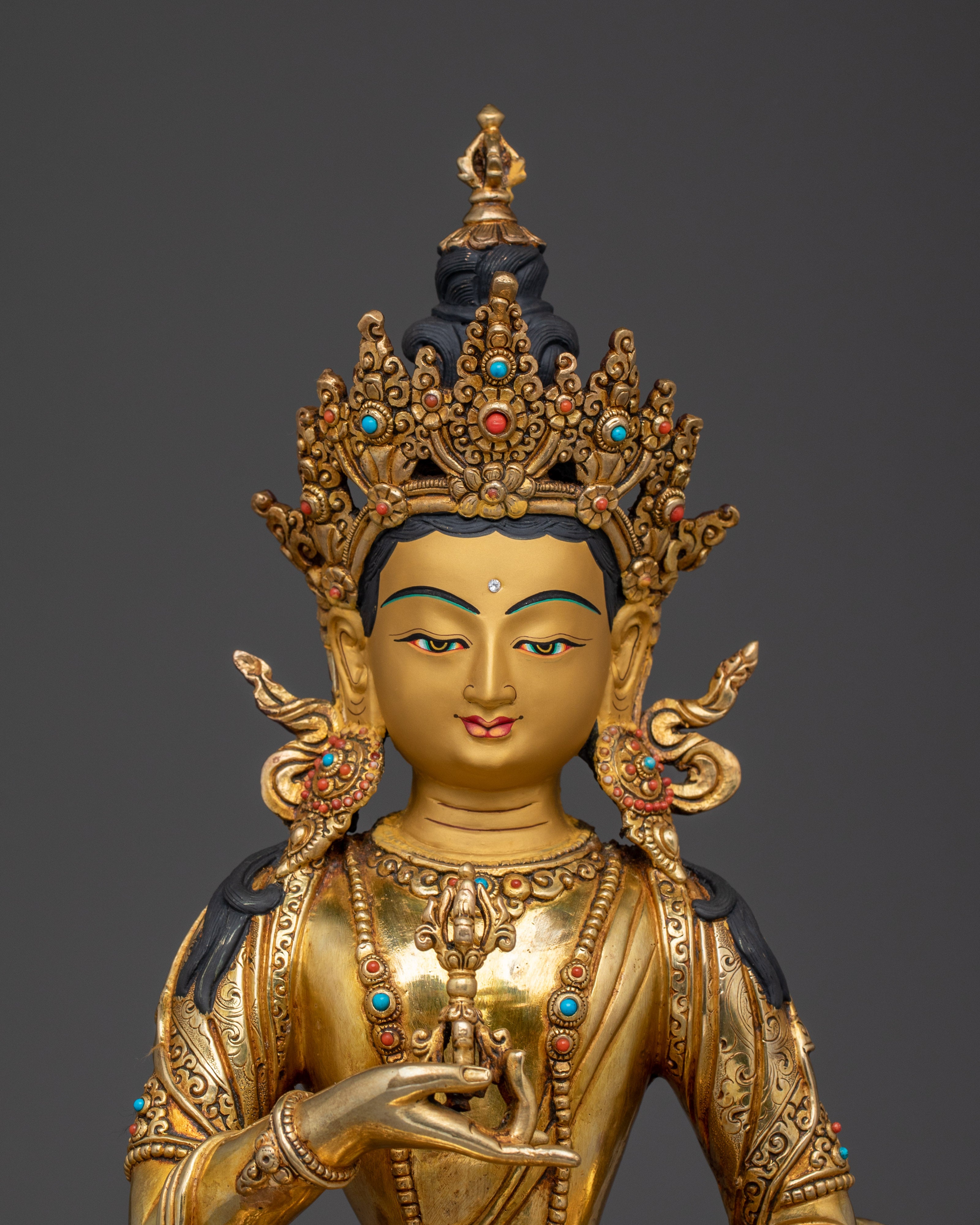 Vajrasattva Purification Deity Statue | Dorje Sempa - Embodiment of Purification