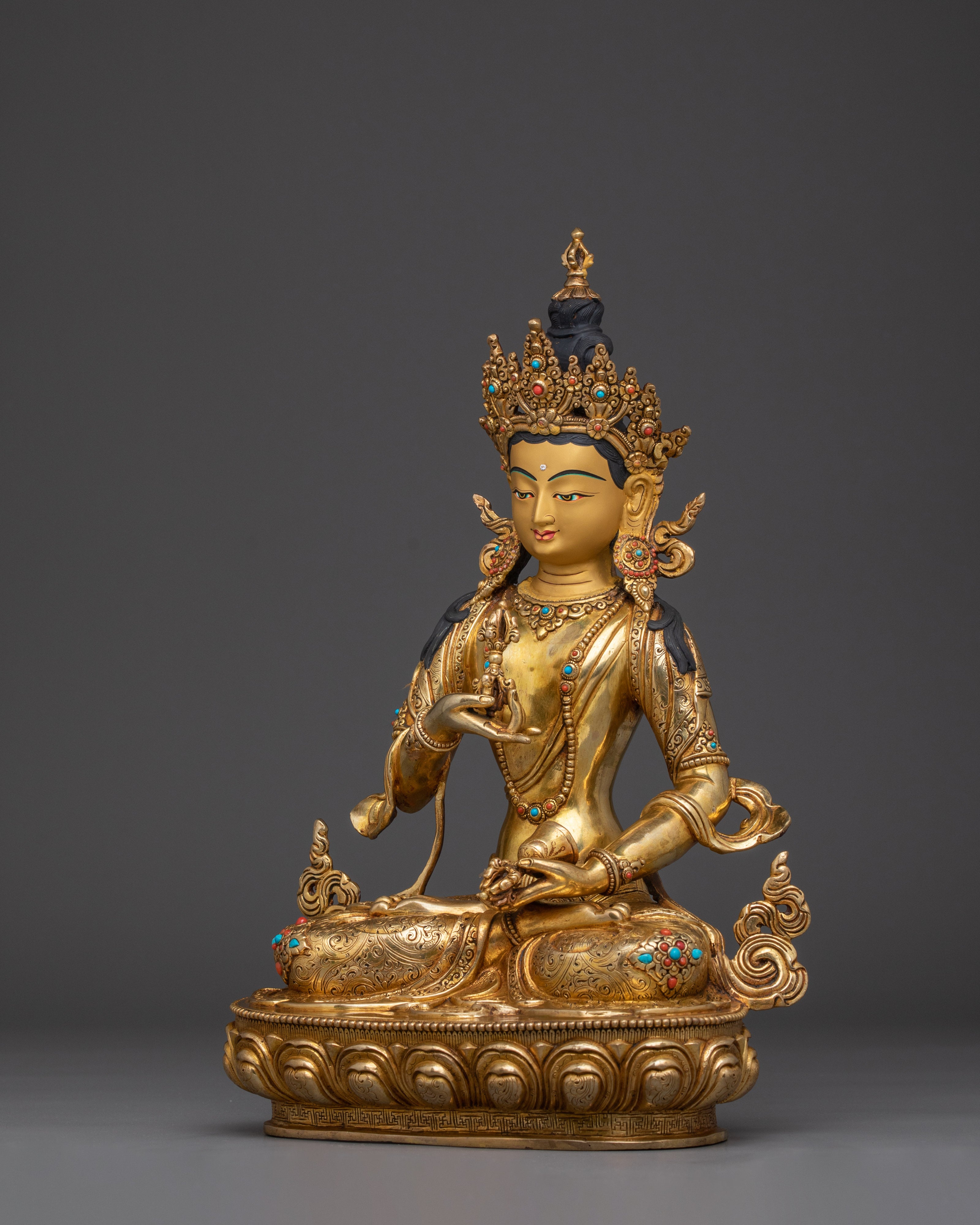 Vajrasattva Purification Deity Statue | Dorje Sempa - Embodiment of Purification