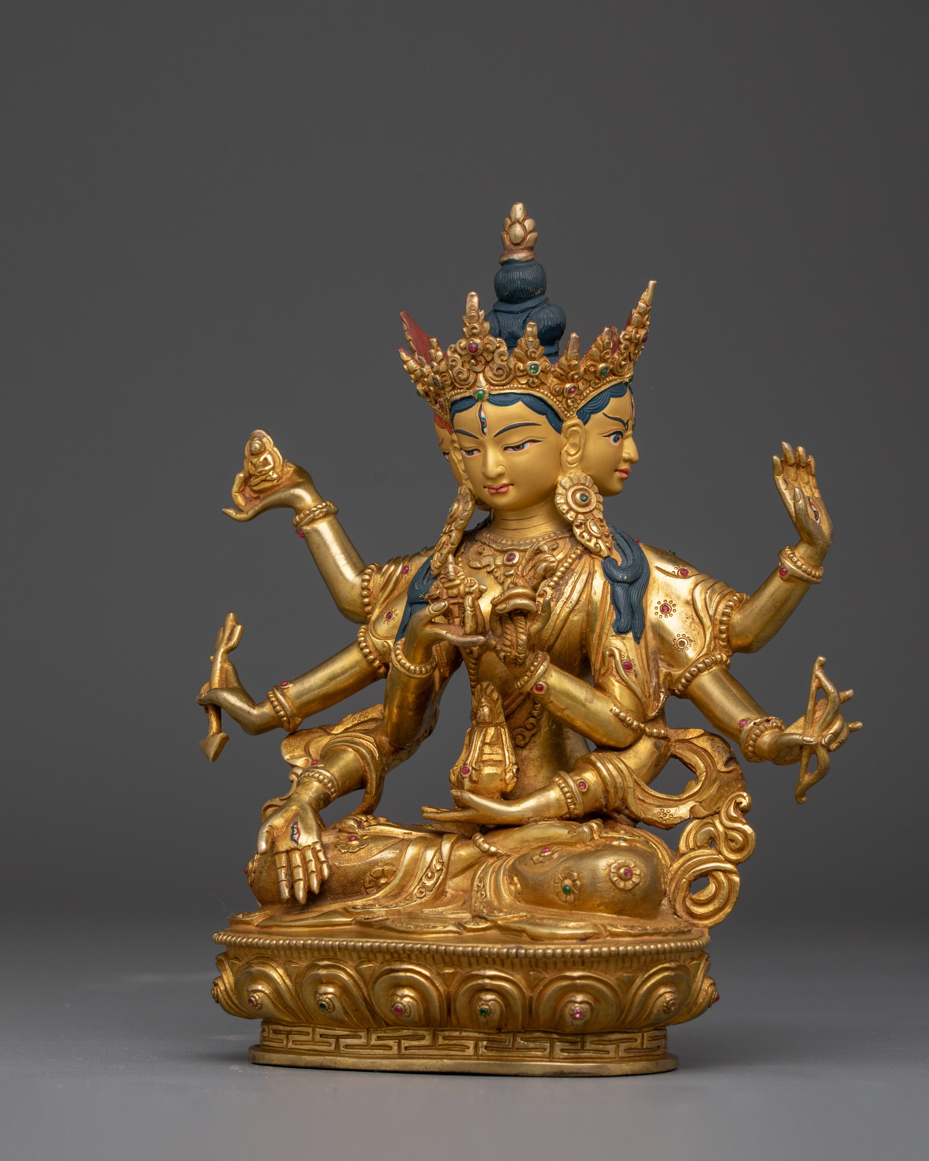 Buddhist Statue of Namgyalma for Meditation | Spiritual Longevity