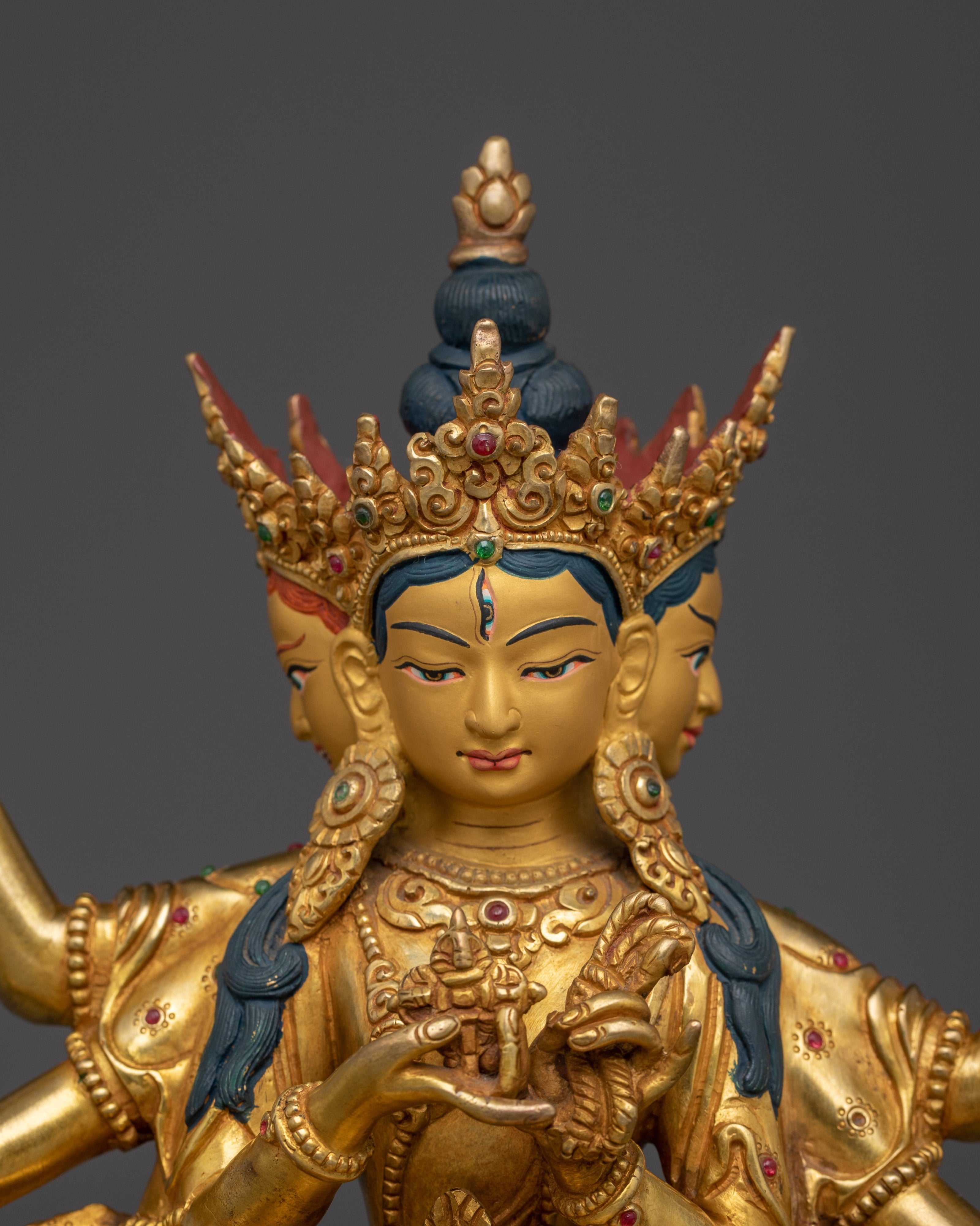 Buddhist Statue of Namgyalma for Meditation | Spiritual Longevity