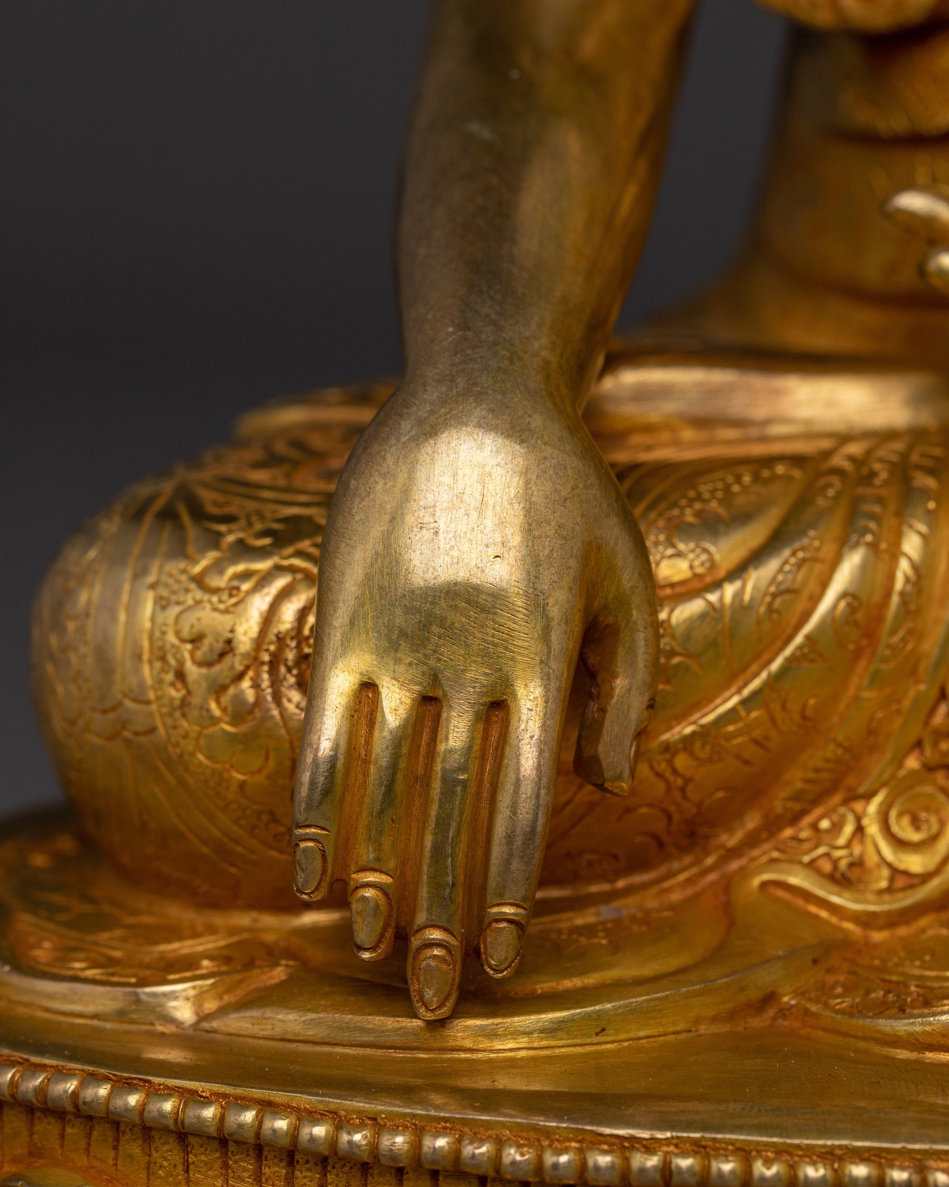 Wisdom Buddha Mitrupa Statue | Aksobhya Buddha Serene Statue