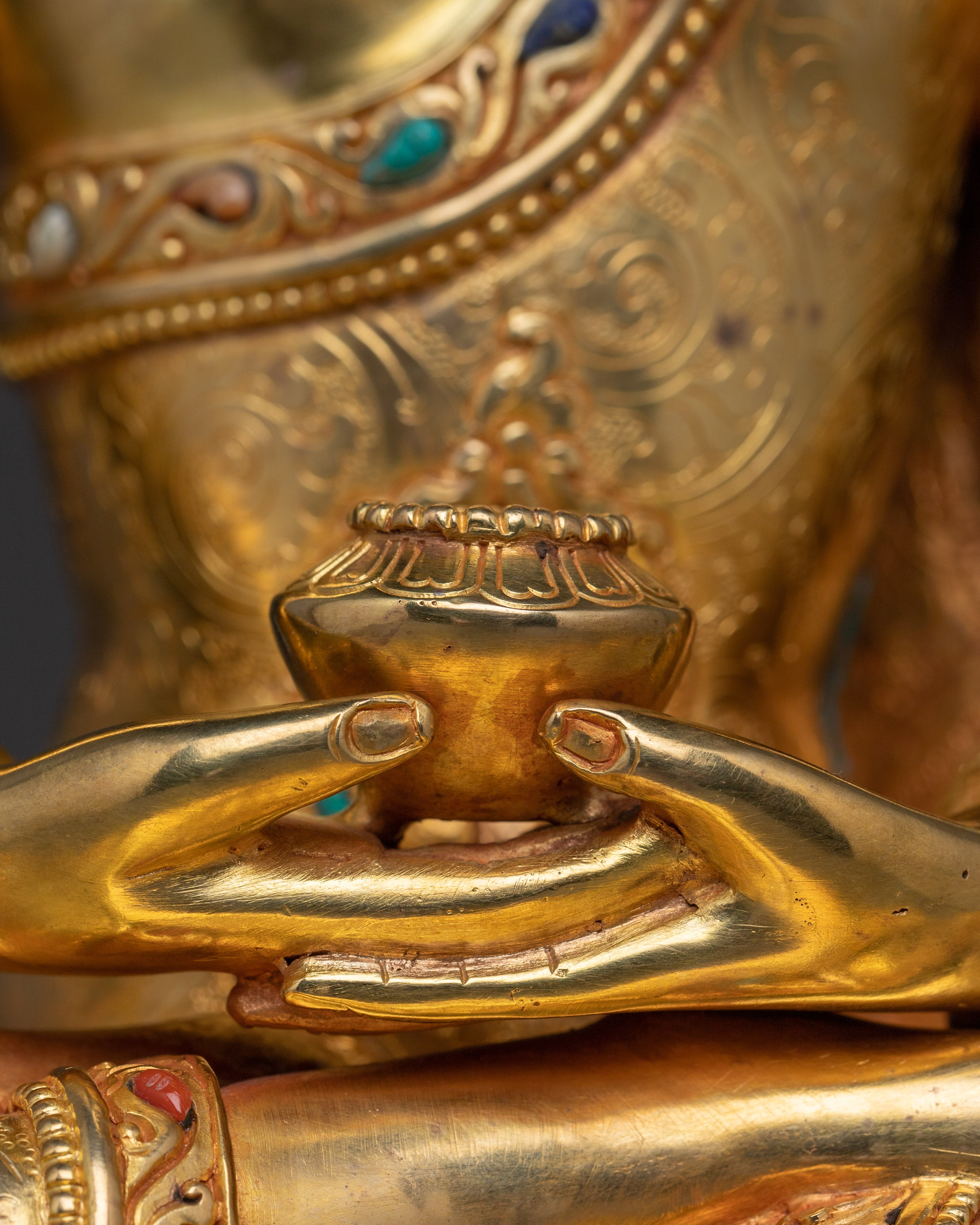 Amitabha Buddha of Eternal Peace Statue | Ruler of the Pure Land