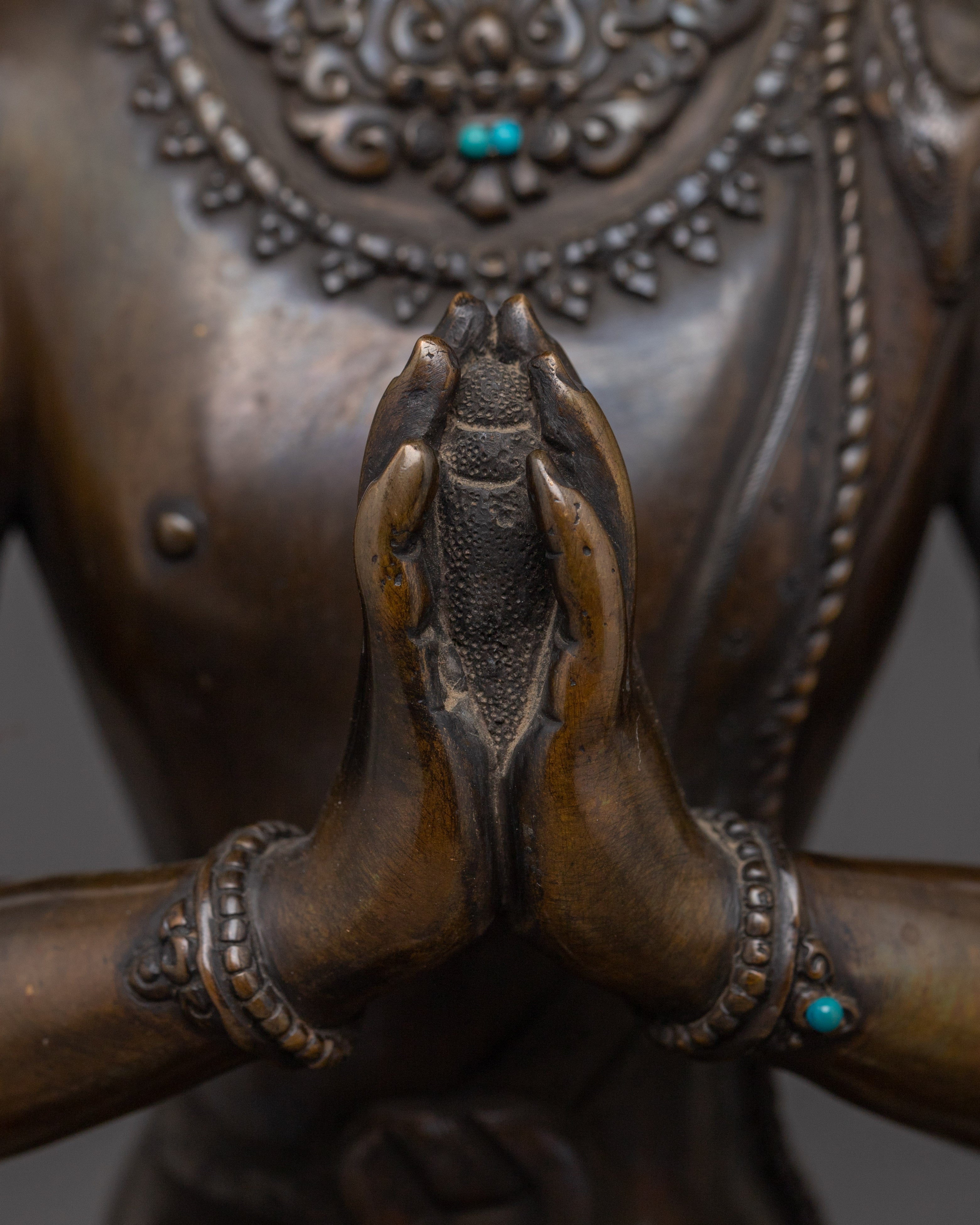 Spiritual Chenrezig Statue | Tibetan Icon of Compassionate Wisdom