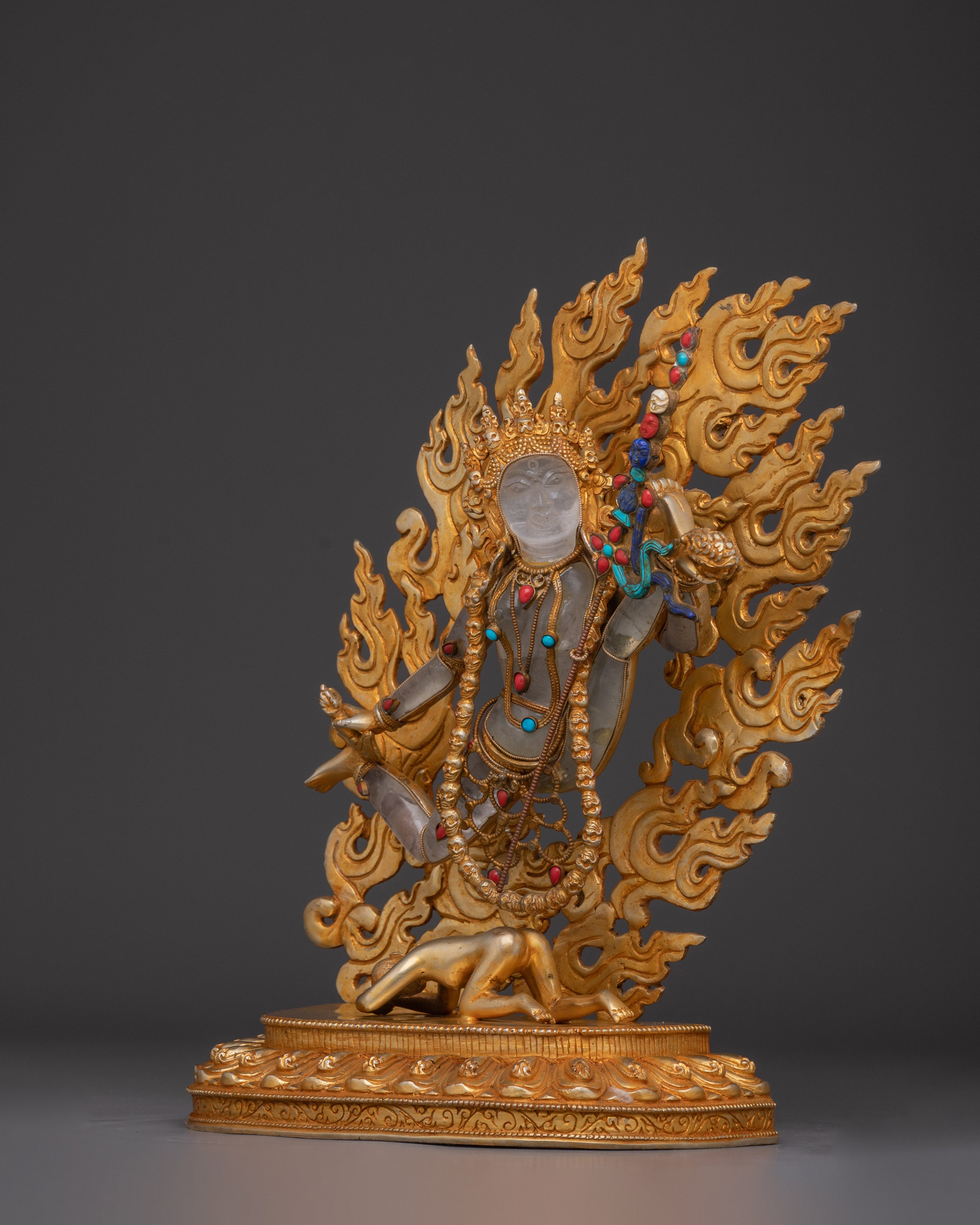 Sculpture of Flying Vajrayogini | The Fierce Feminine Wisdom of Vajrayana Buddhism