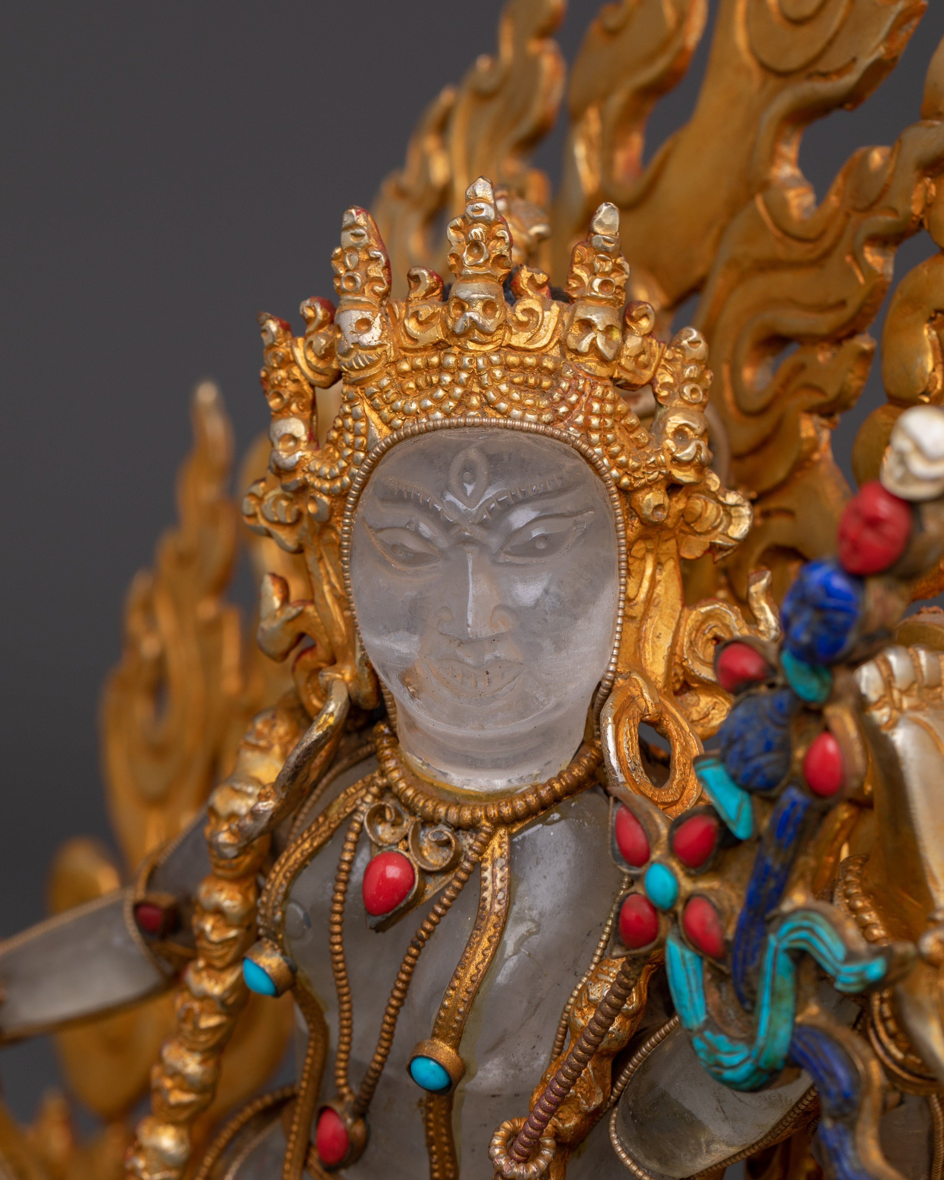 Sculpture of Flying Vajrayogini | The Fierce Feminine Wisdom of Vajrayana Buddhism