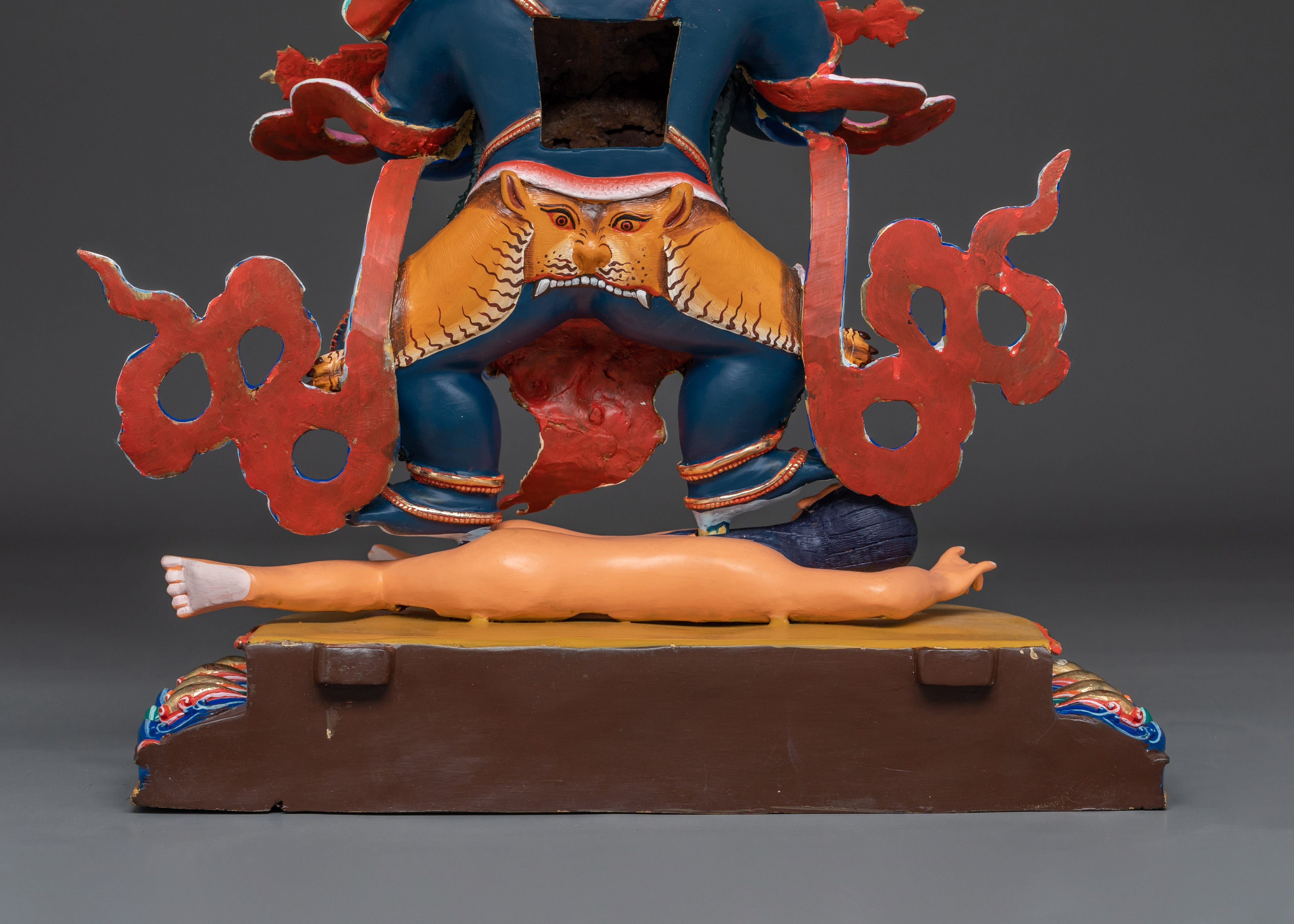 Shakya Mahakala Handcrafted Statue | Guardian of the Dharma