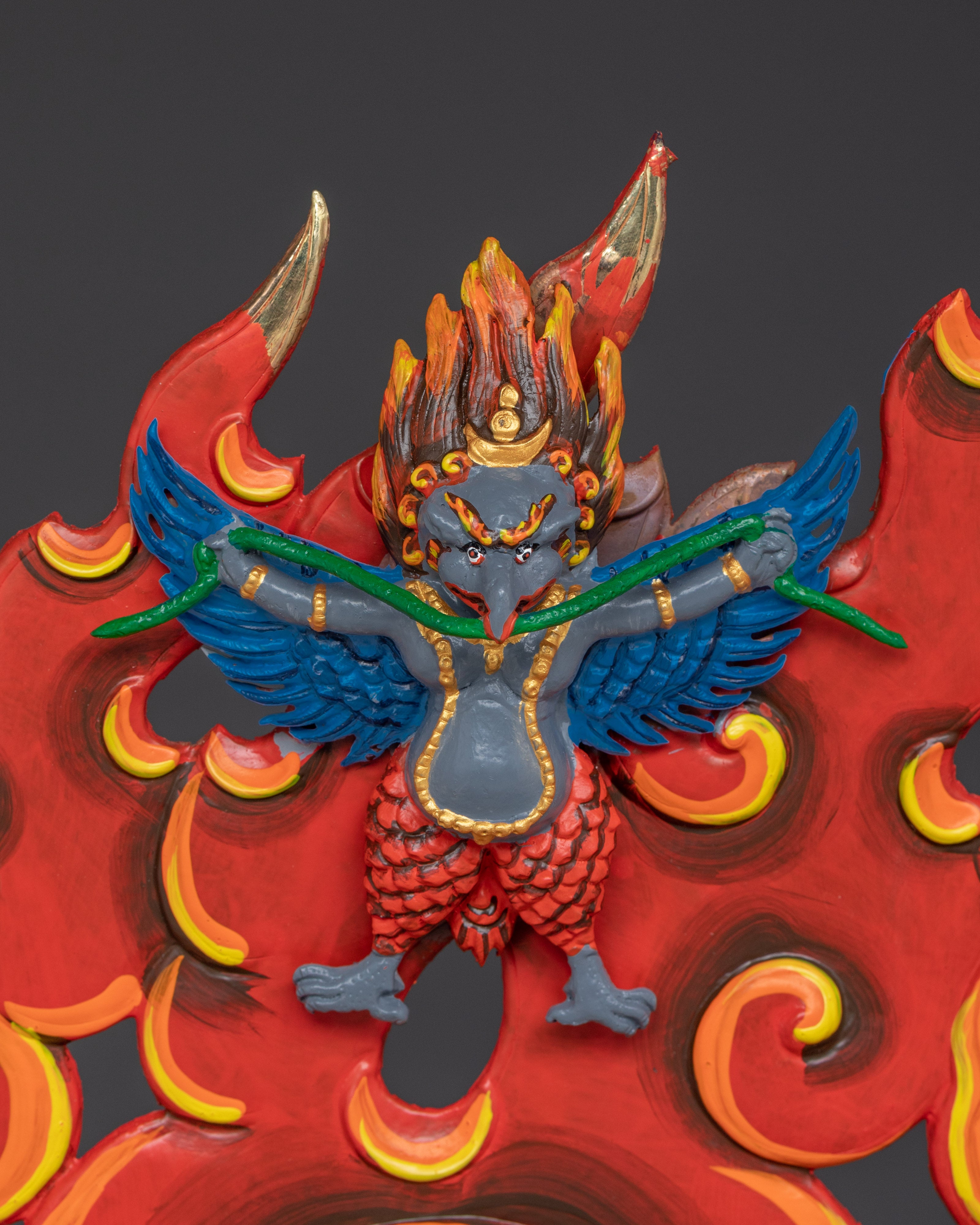 Shakya Mahakala Handcrafted Statue | Guardian of the Dharma