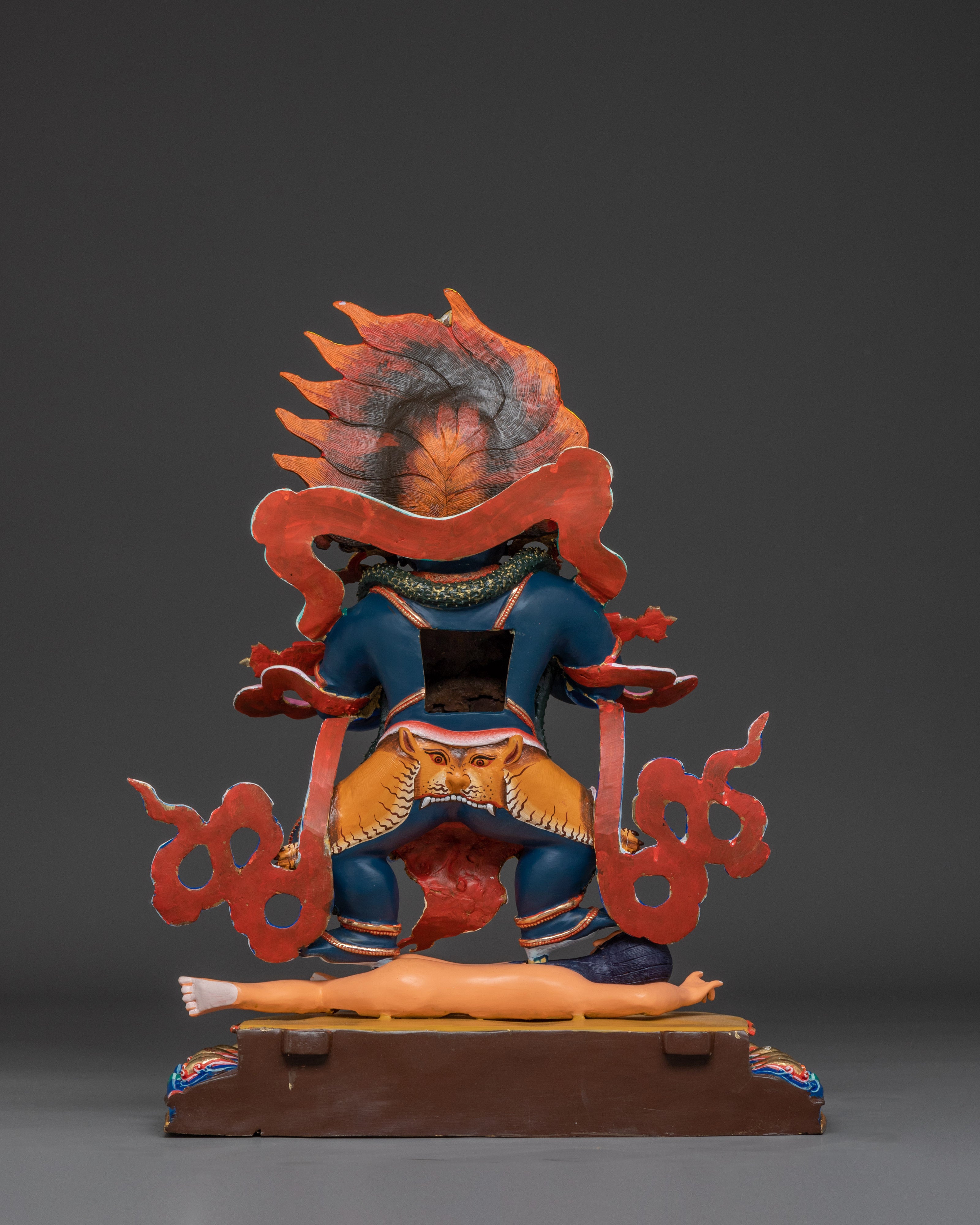 Shakya Mahakala Handcrafted Statue | Guardian of the Dharma