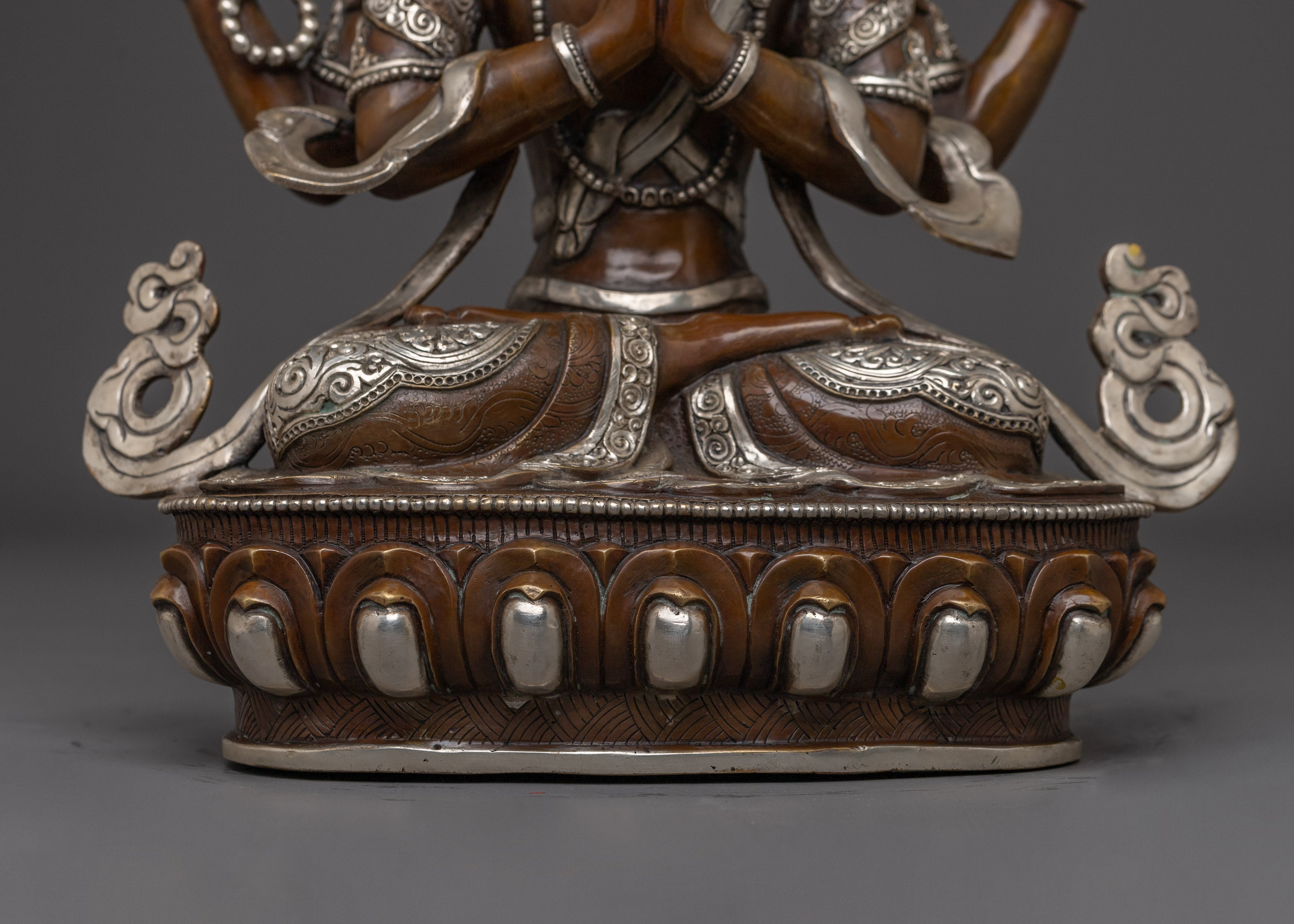 Lord of Mercy Chenrezig Statue | Symbol of Loving-Kindness and Wisdom