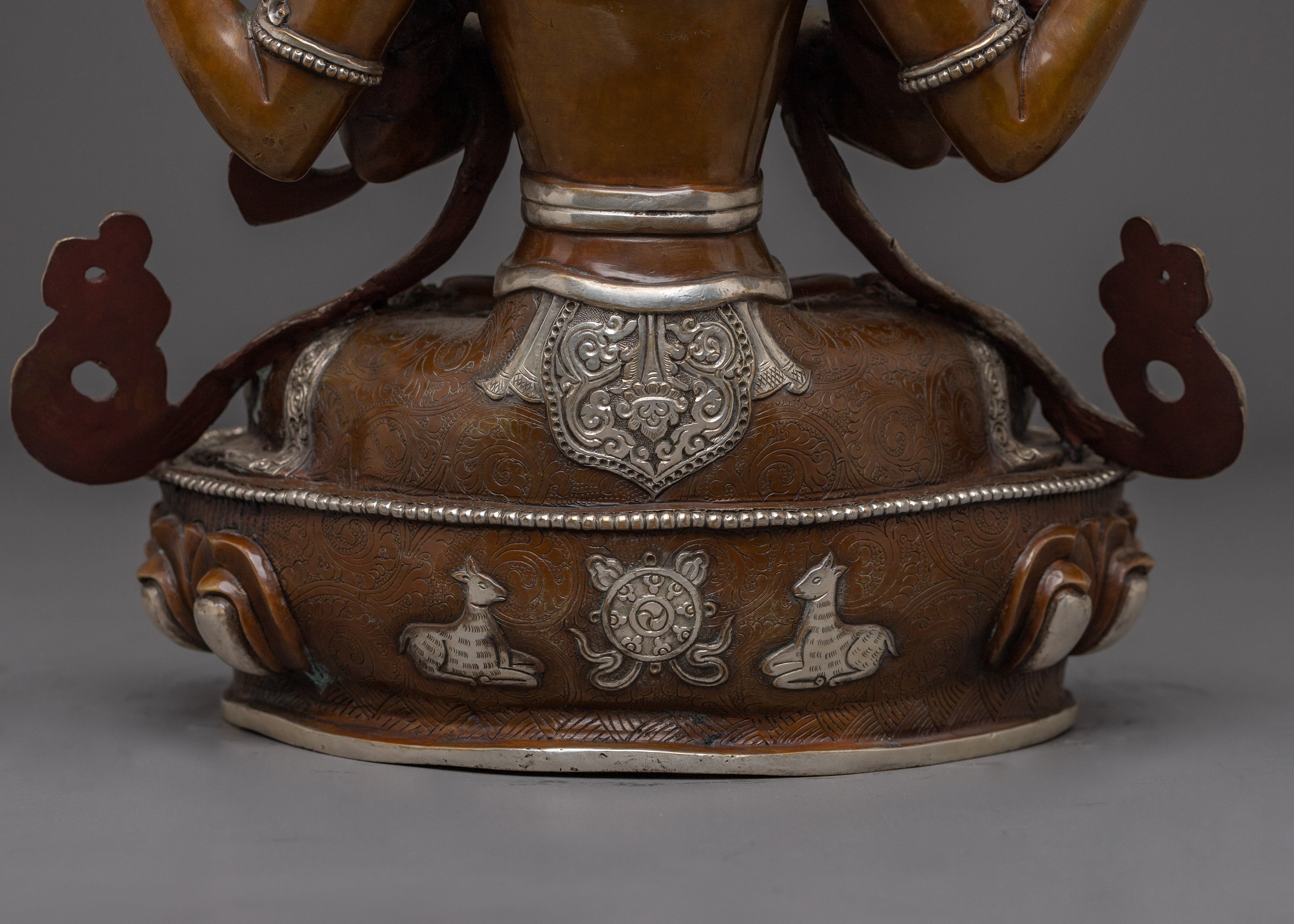 Lord of Mercy Chenrezig Statue | Symbol of Loving-Kindness and Wisdom