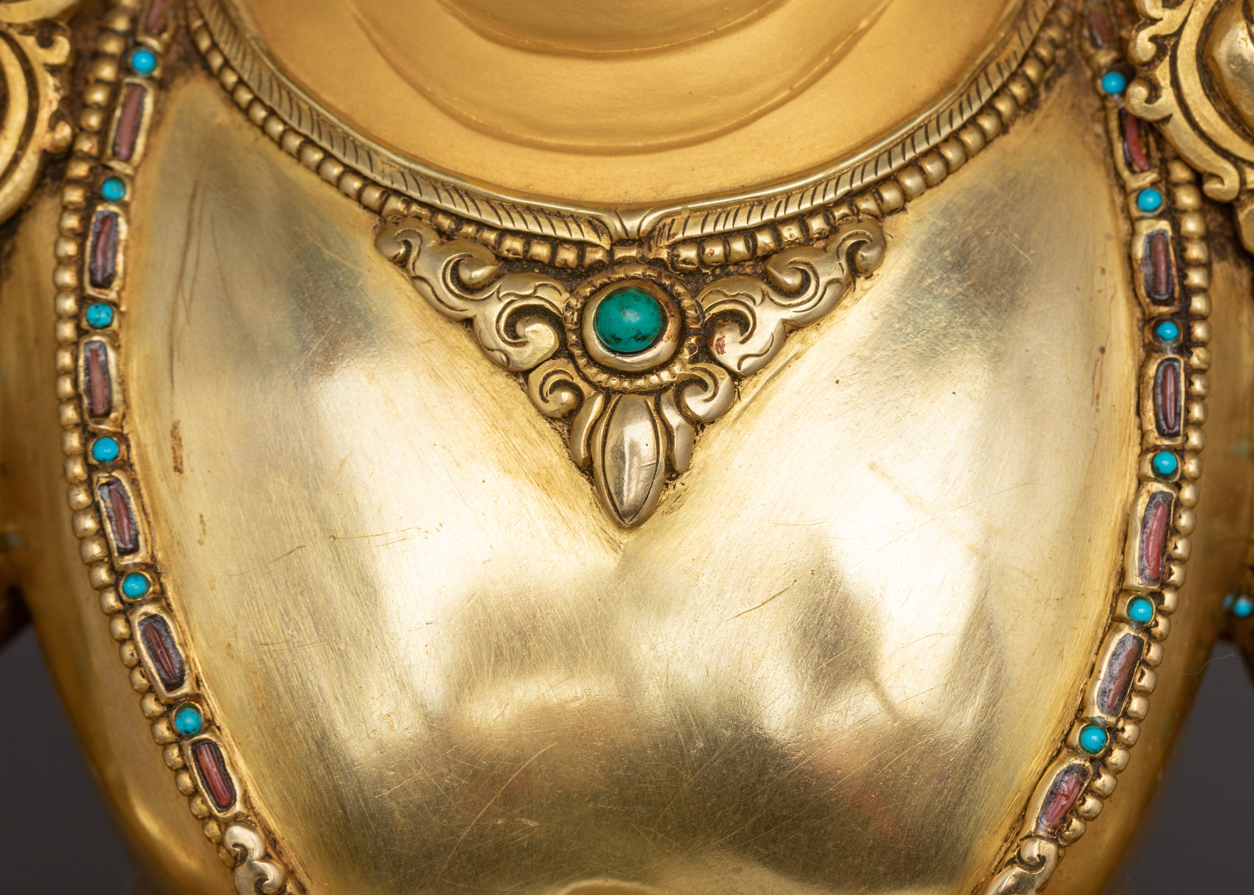 Dzambhala Lord of Fortune Statue | Tibetan Buddhism Wealth Deity