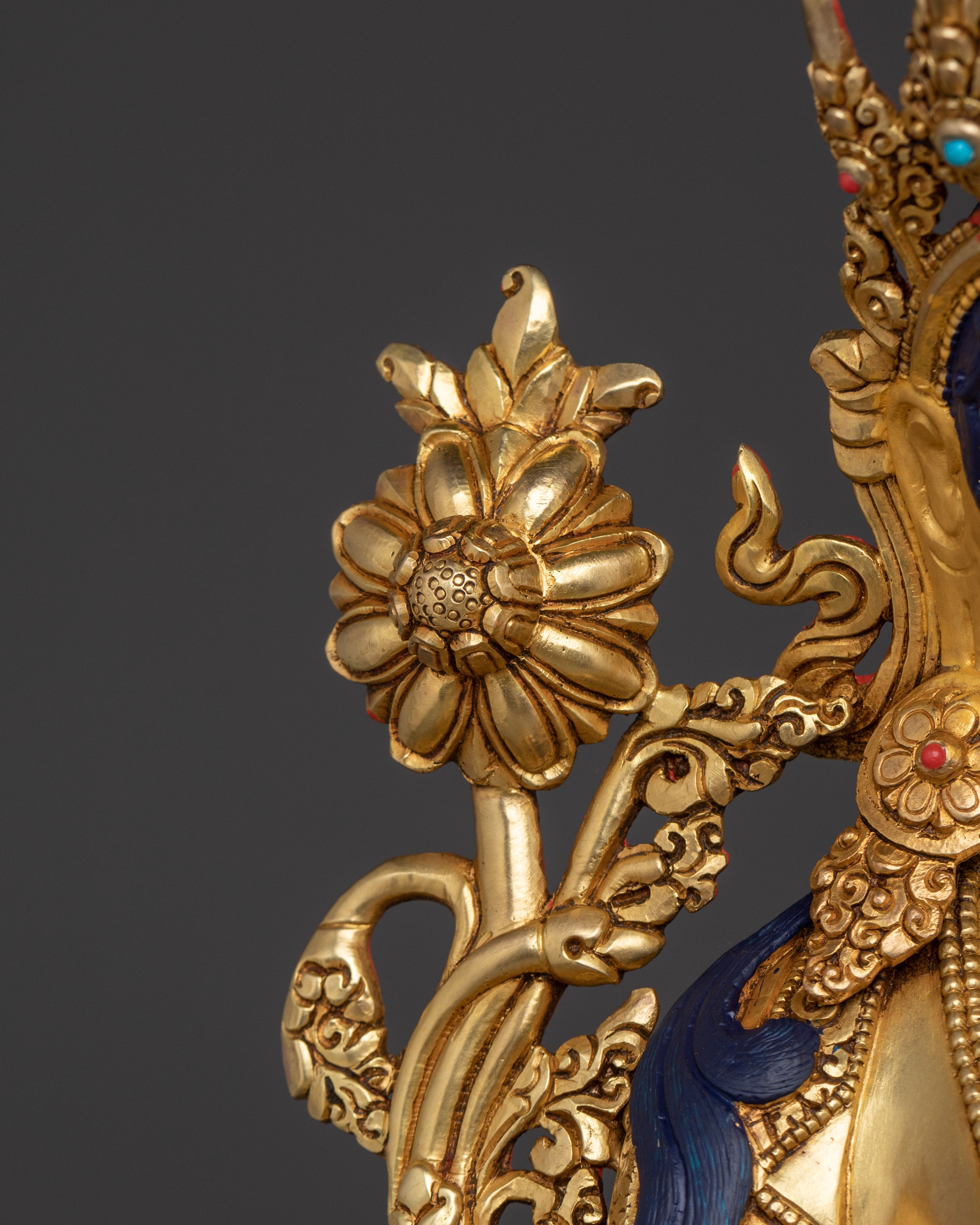 Compassionate Deity Shyama Tara Statue | Green Tara - Mother of All Buddhas