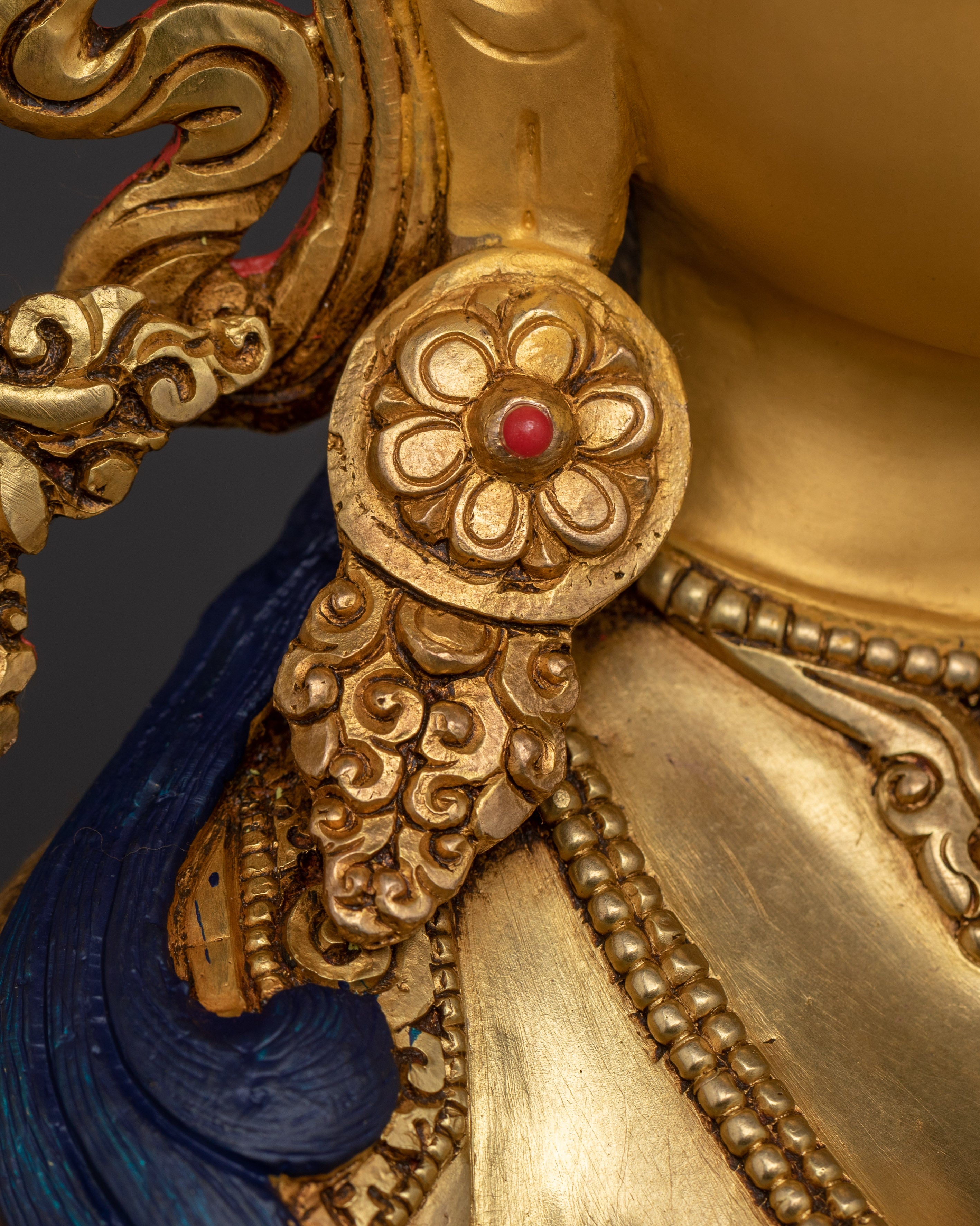 Compassionate Deity Shyama Tara Statue | Green Tara - Mother of All Buddhas