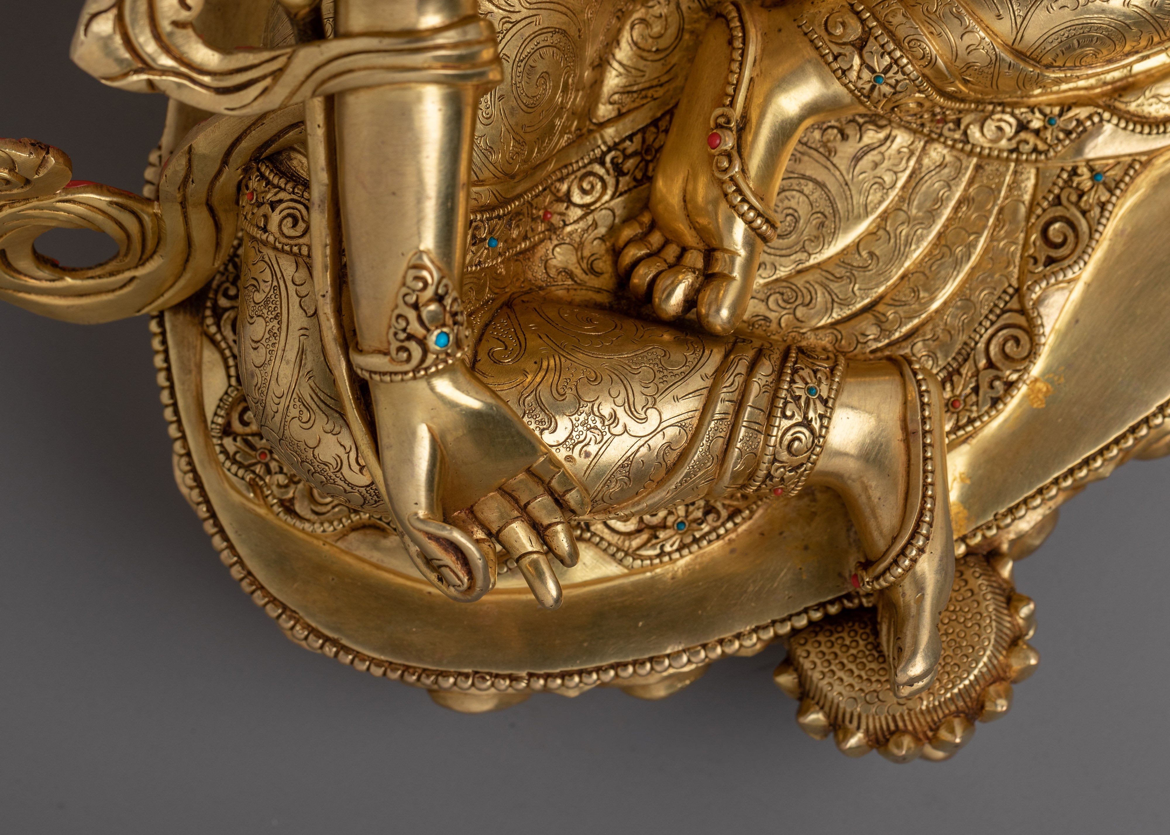 Compassionate Deity Shyama Tara Statue | Green Tara - Mother of All Buddhas