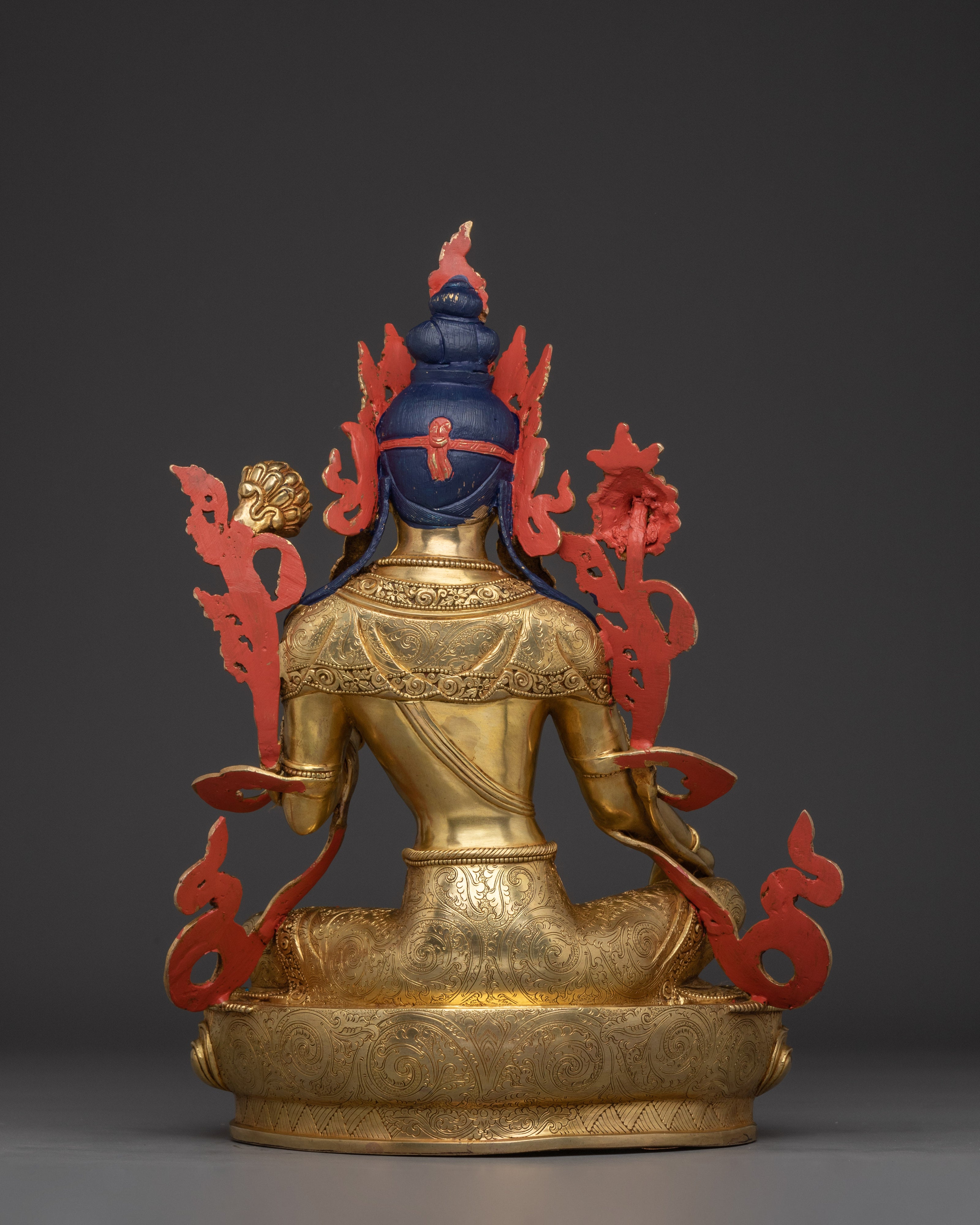 Compassionate Deity Shyama Tara Statue | Green Tara - Mother of All Buddhas