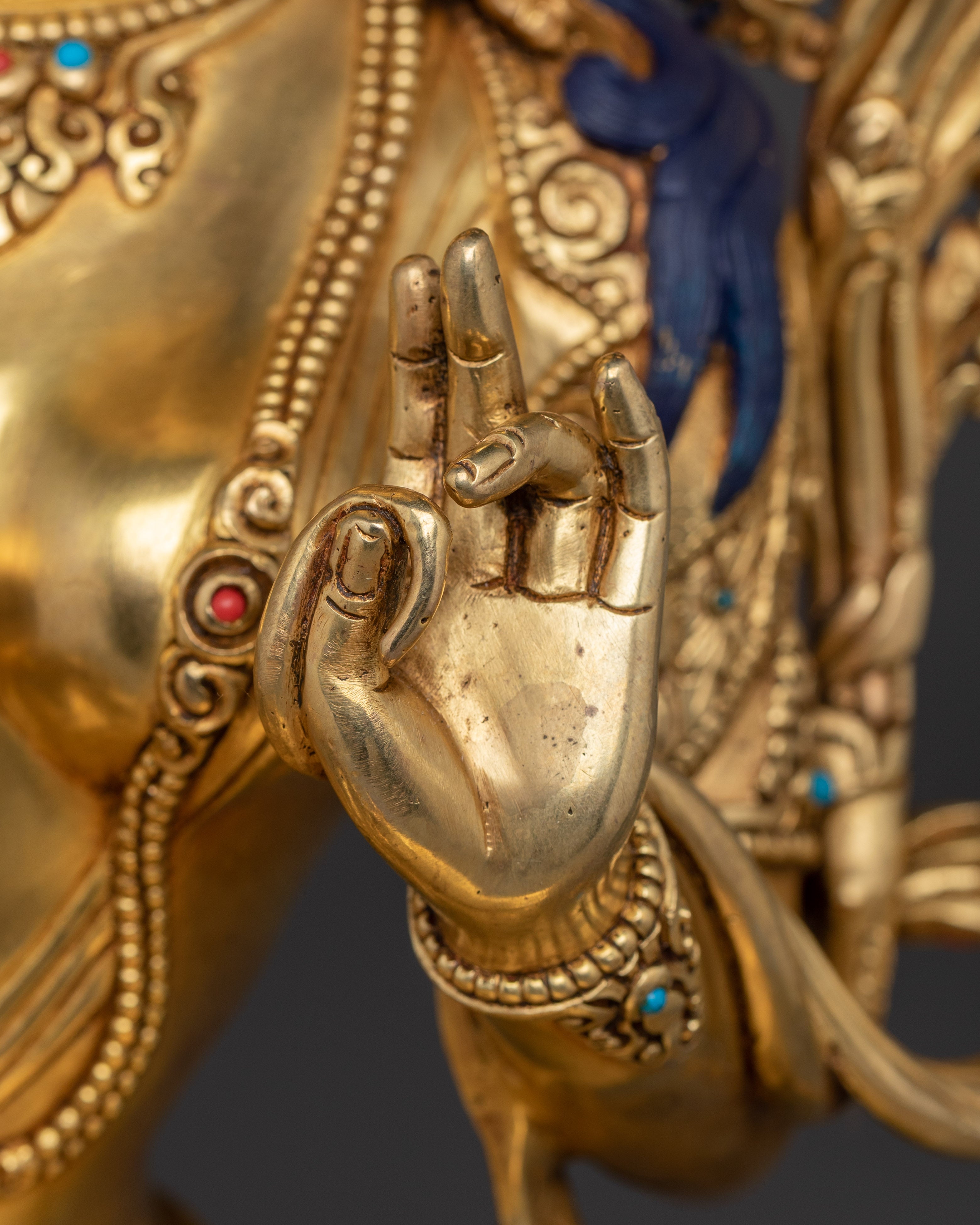 Compassionate Deity Shyama Tara Statue | Green Tara - Mother of All Buddhas