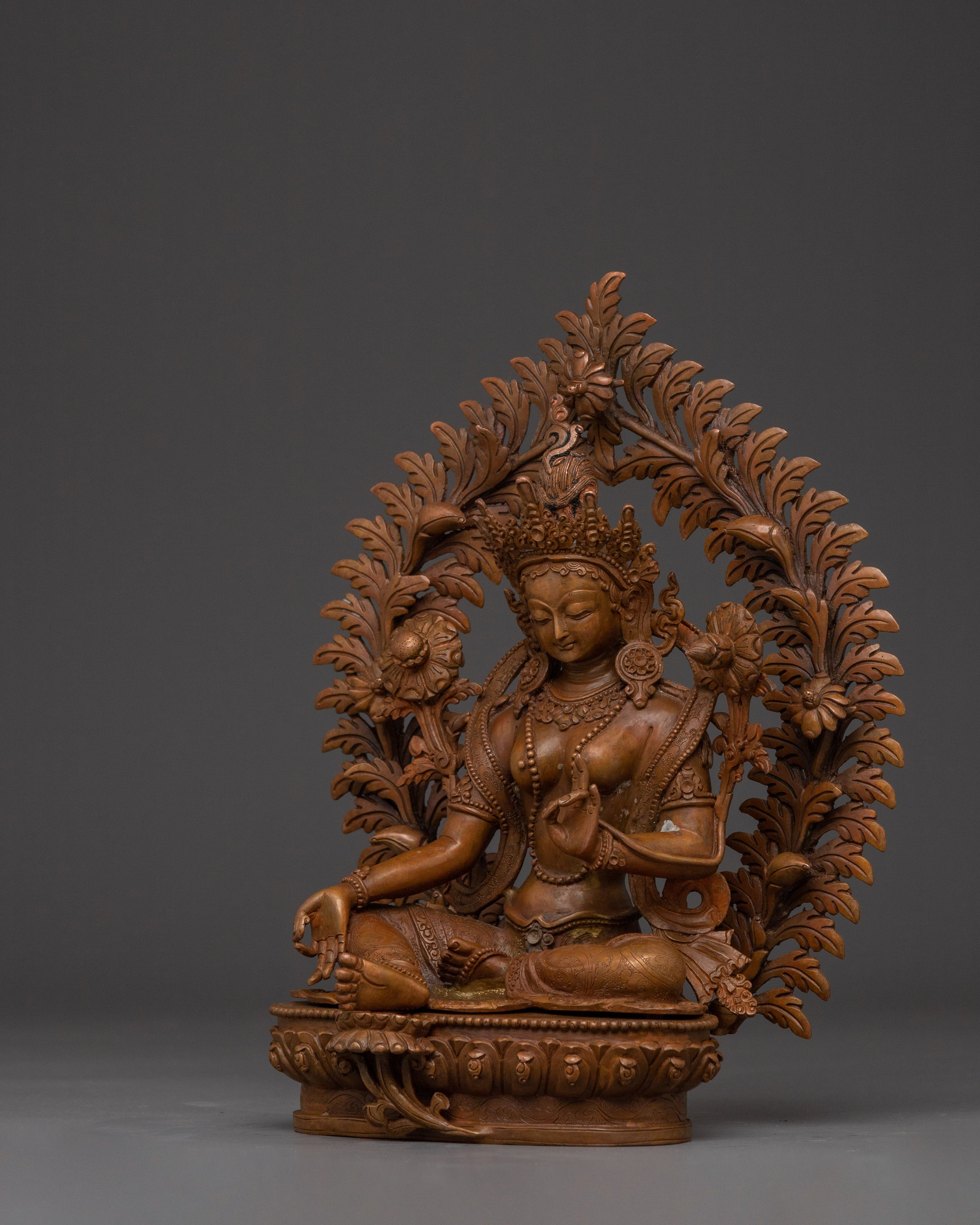 Statue of Green Tara Swift Protector | Shyama Tara