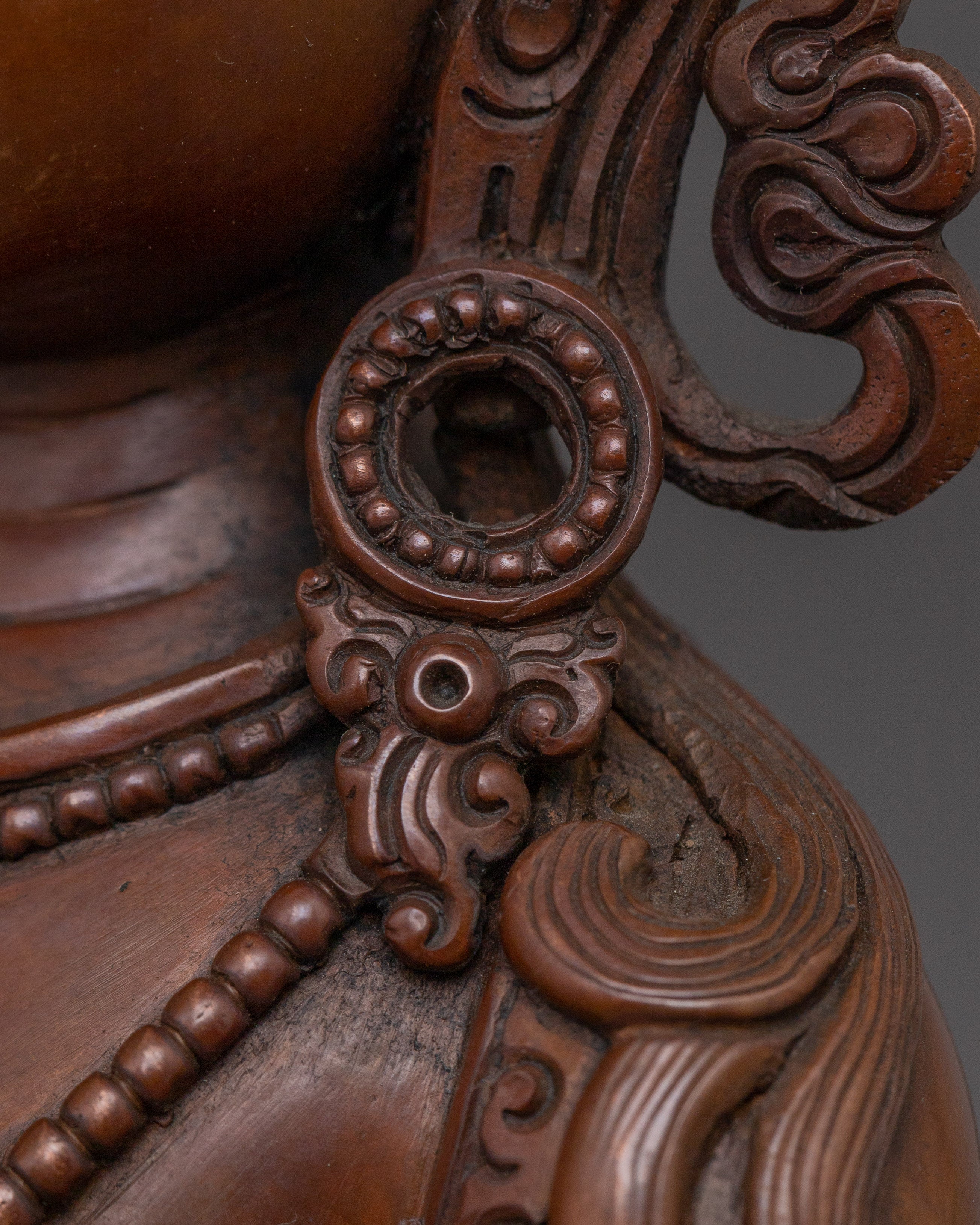 Himalayan Art of Amitayus | Copper Sculpture