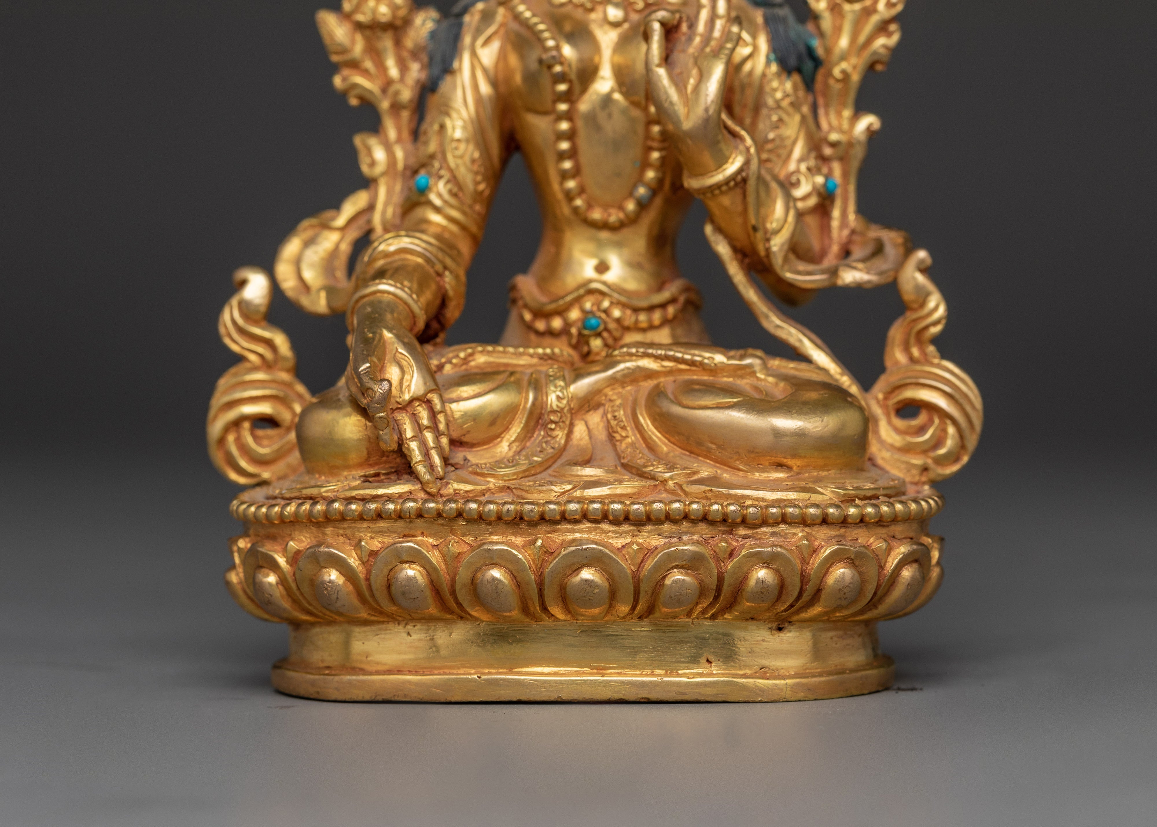 Peaceful White Tara Figurine | Symbol of Compassion and Long Life