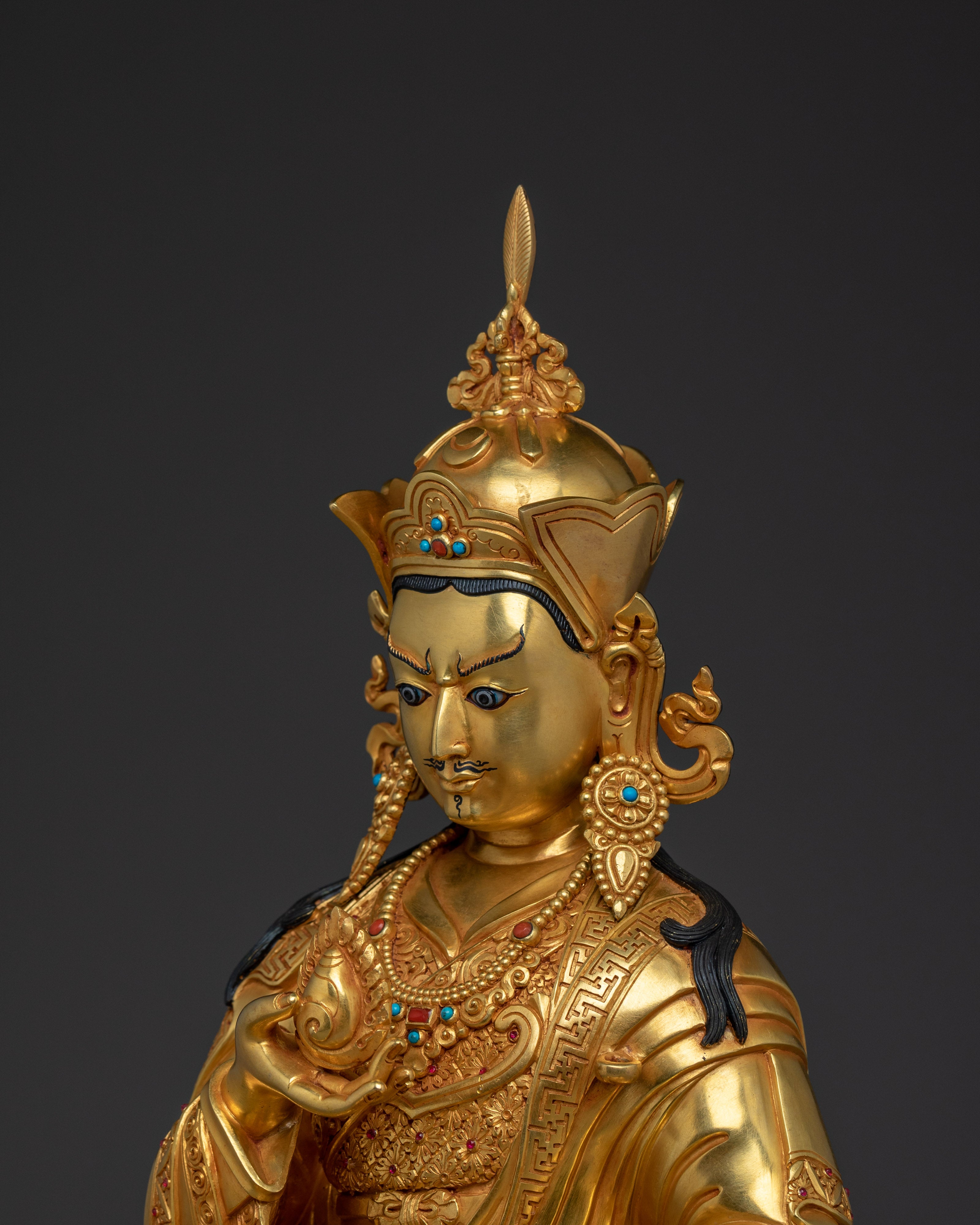 Majestic Guru Norla Statue | Guru Orygen Norlha - Manifestation of Padmasambhava