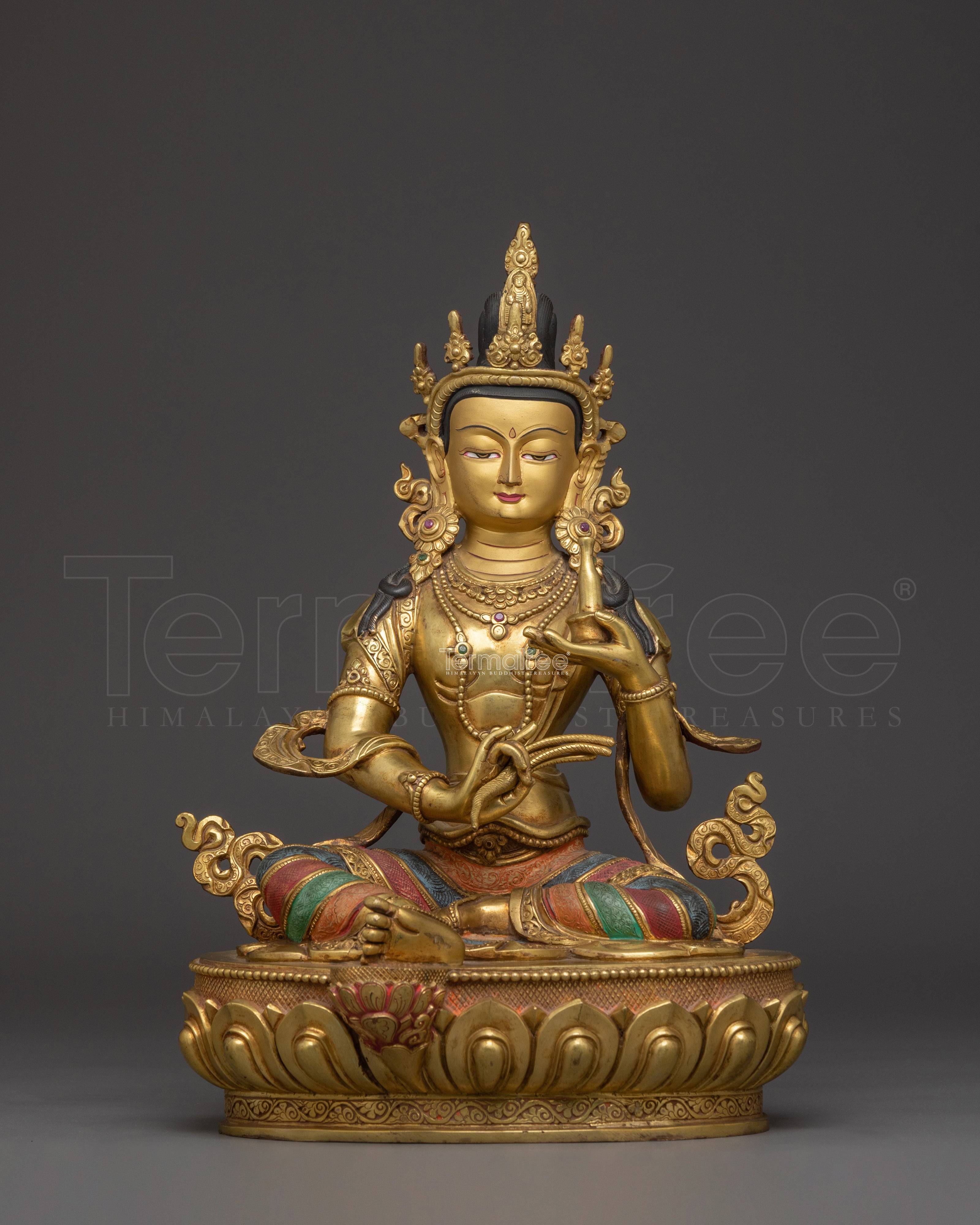 Serene Bodhisattva Kshitigarbha Statue | Home and Spiritual Decor Statue