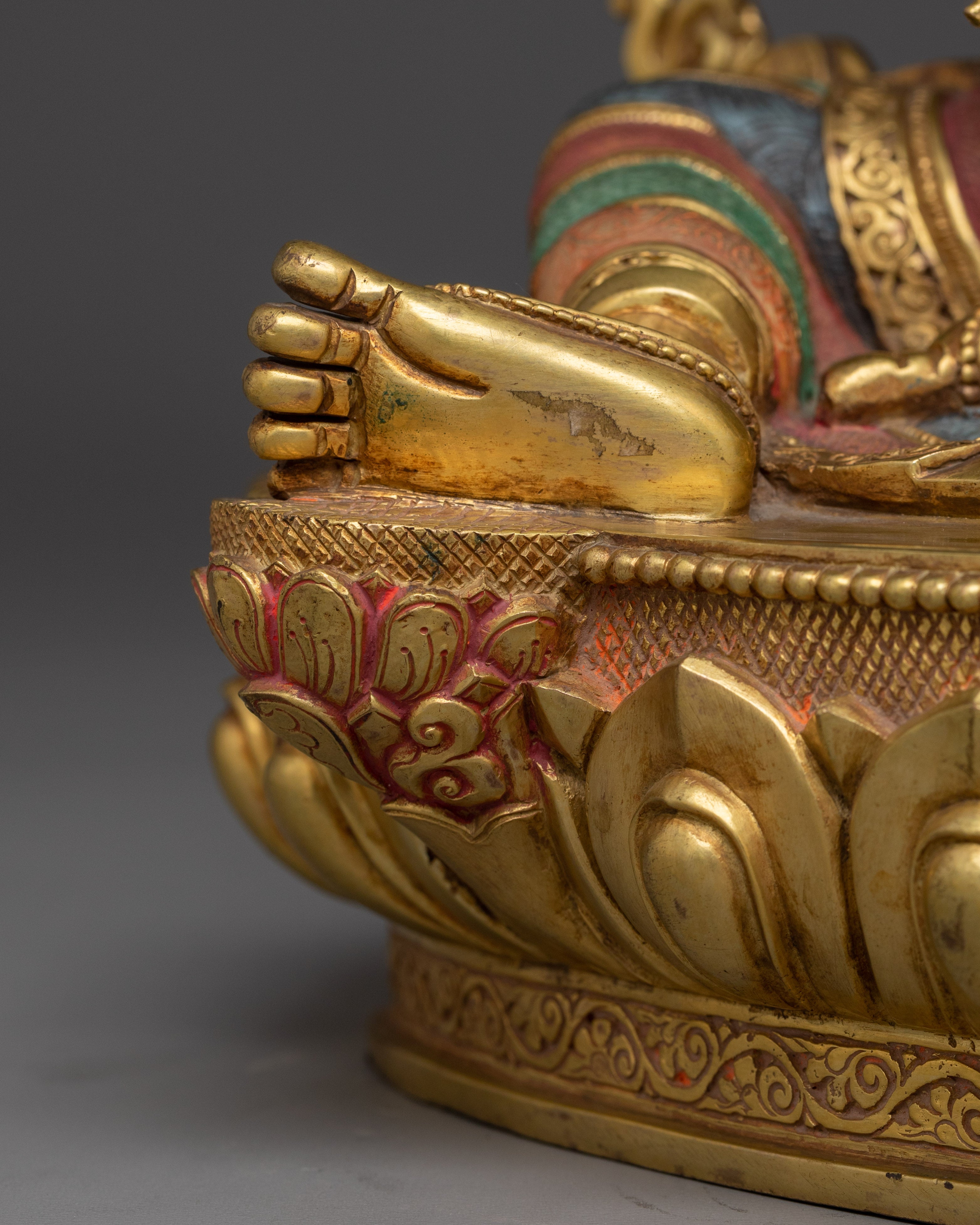Serene Bodhisattva Kshitigarbha Statue | Home and Spiritual Decor Statue