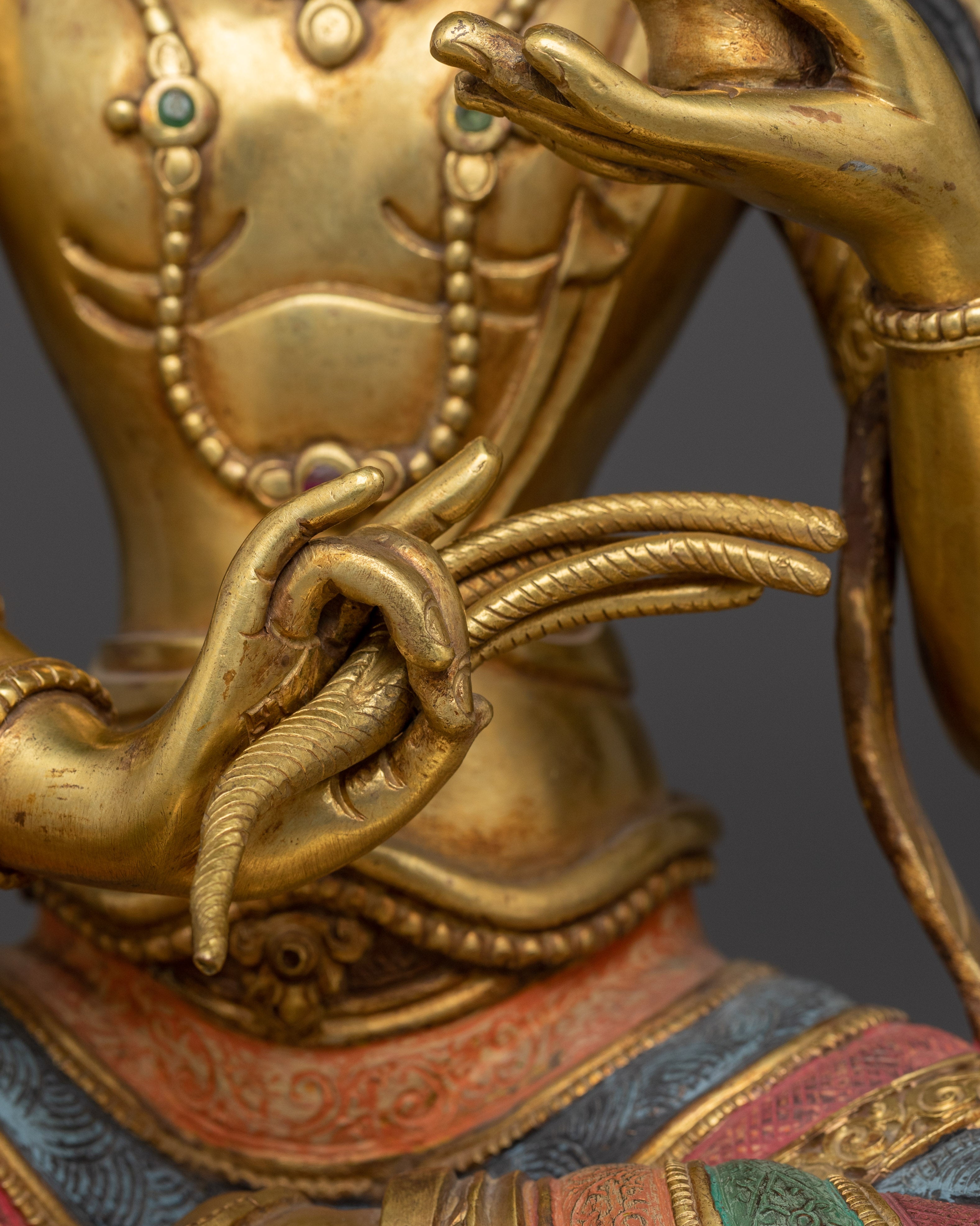 Serene Bodhisattva Kshitigarbha Statue | Home and Spiritual Decor Statue