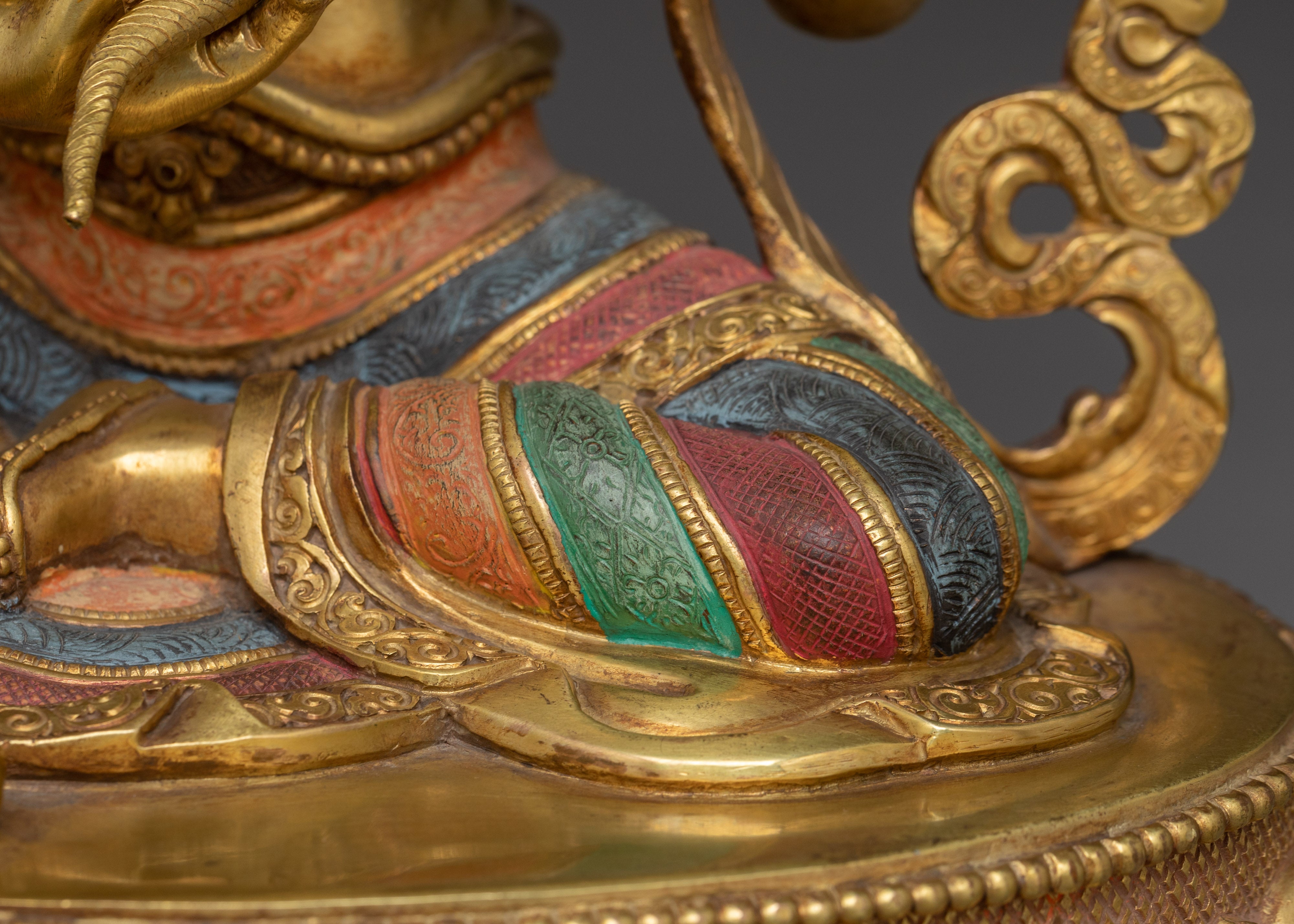 Serene Bodhisattva Kshitigarbha Statue | Home and Spiritual Decor Statue