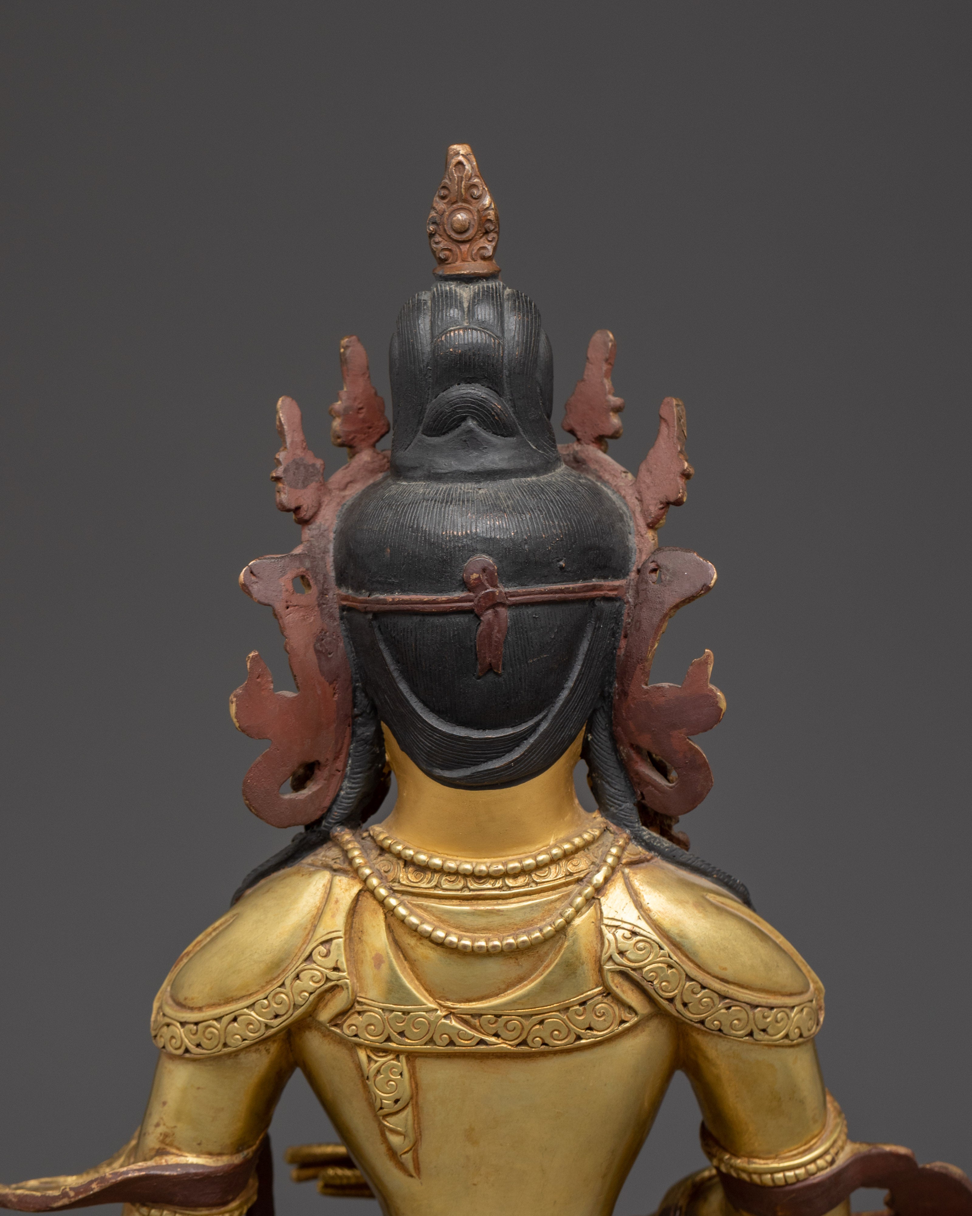 Serene Bodhisattva Kshitigarbha Statue | Home and Spiritual Decor Statue