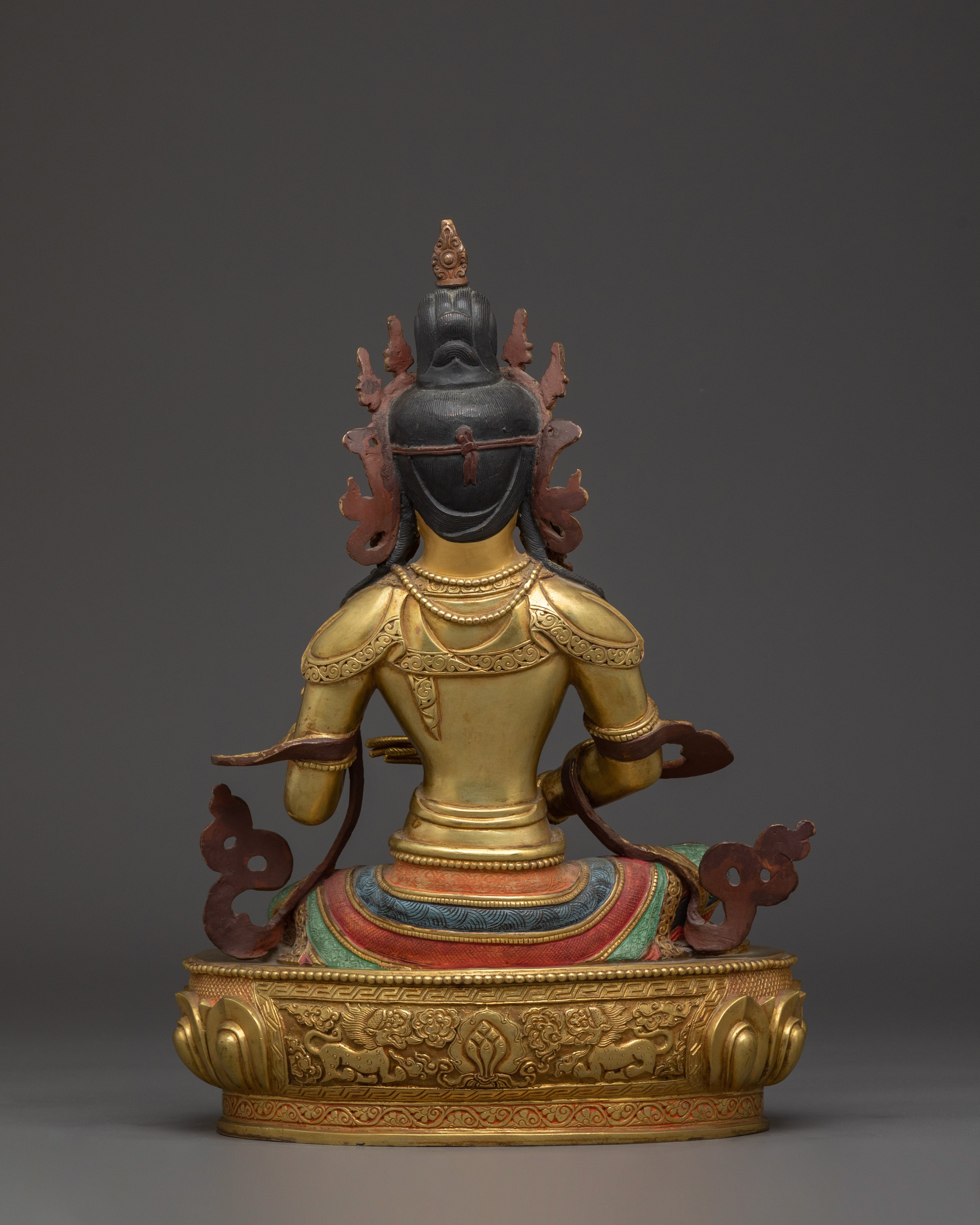 Serene Bodhisattva Kshitigarbha Statue | Home and Spiritual Decor Statue