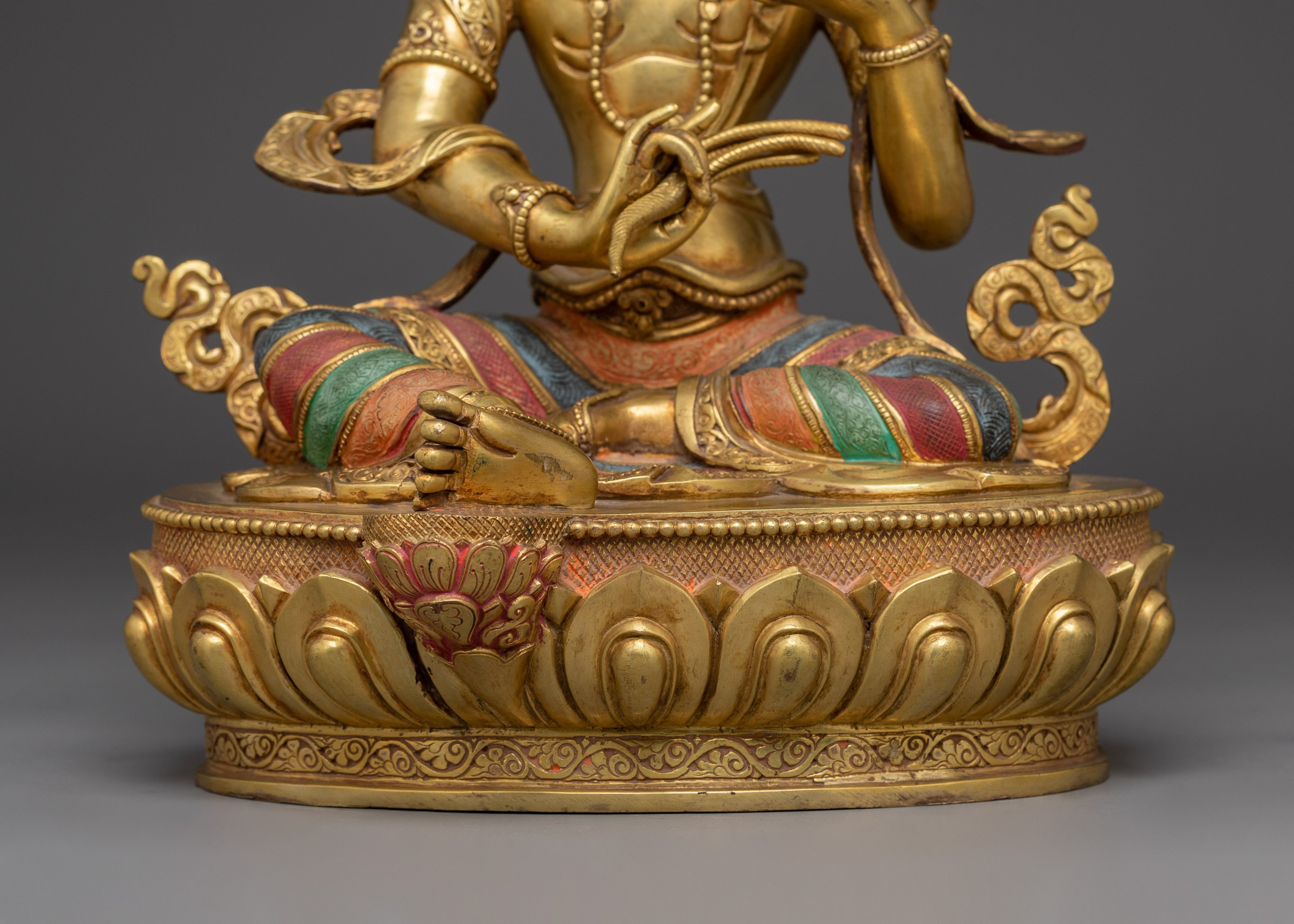 Serene Bodhisattva Kshitigarbha Statue | Home and Spiritual Decor Statue