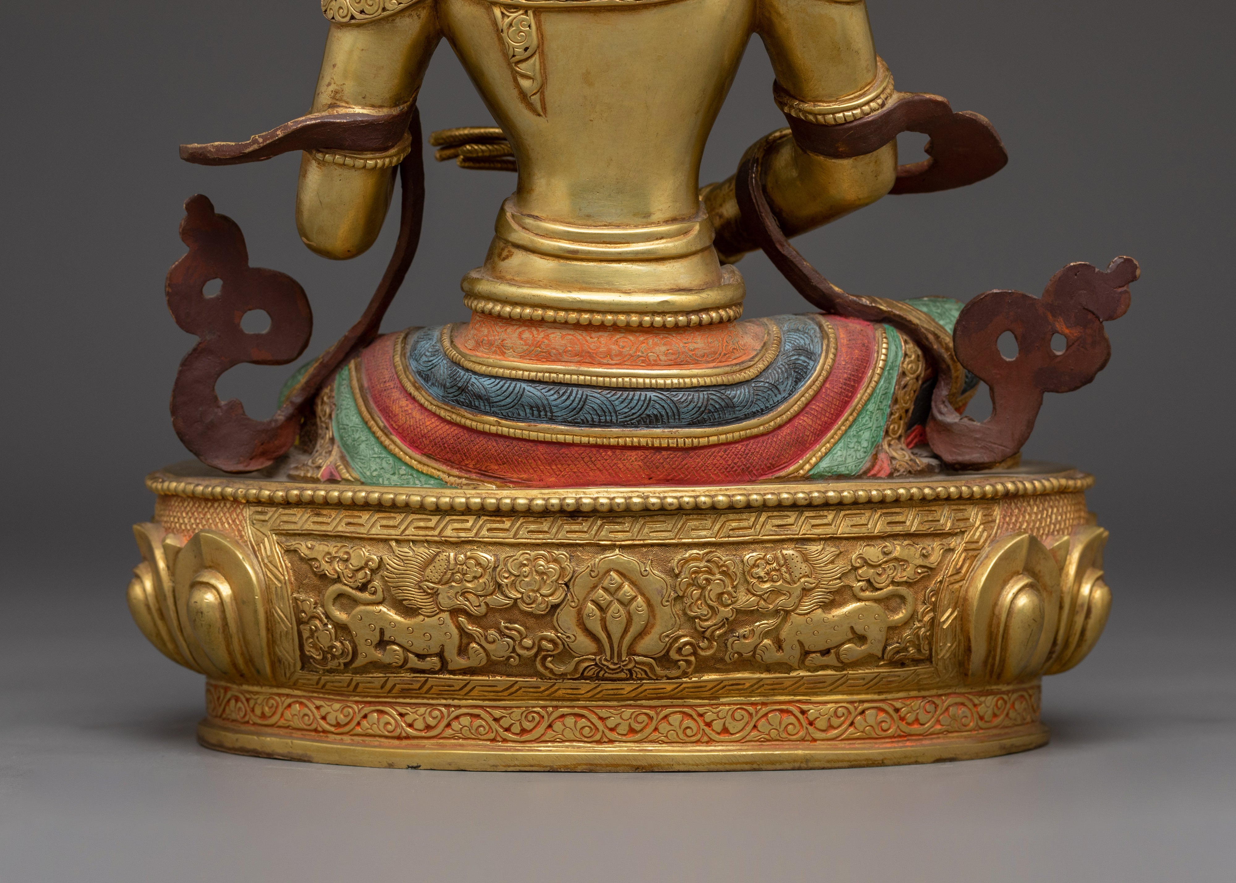 Serene Bodhisattva Kshitigarbha Statue | Home and Spiritual Decor Statue