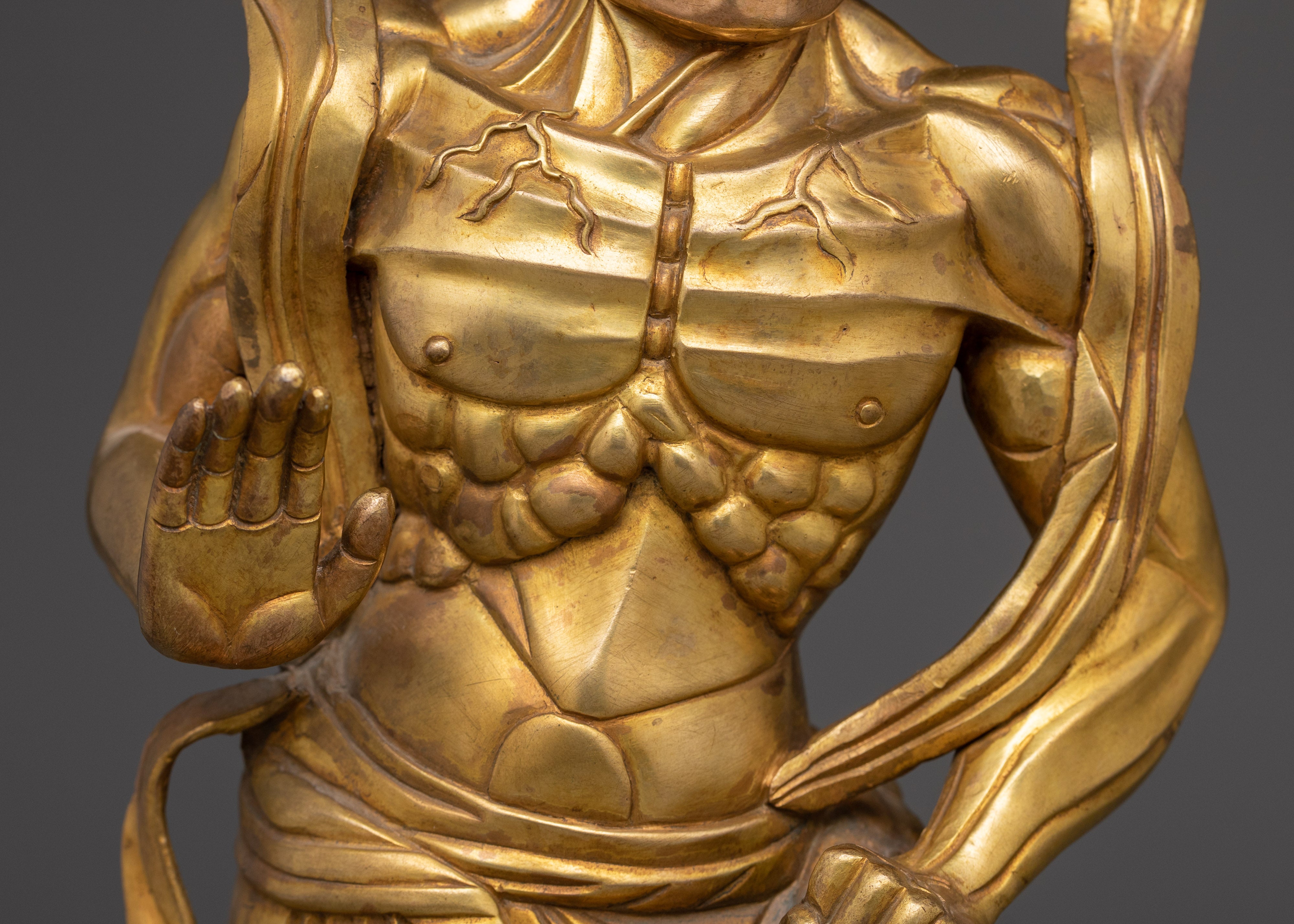 Guardian Deity Nio Statue | Protector of the Dharma