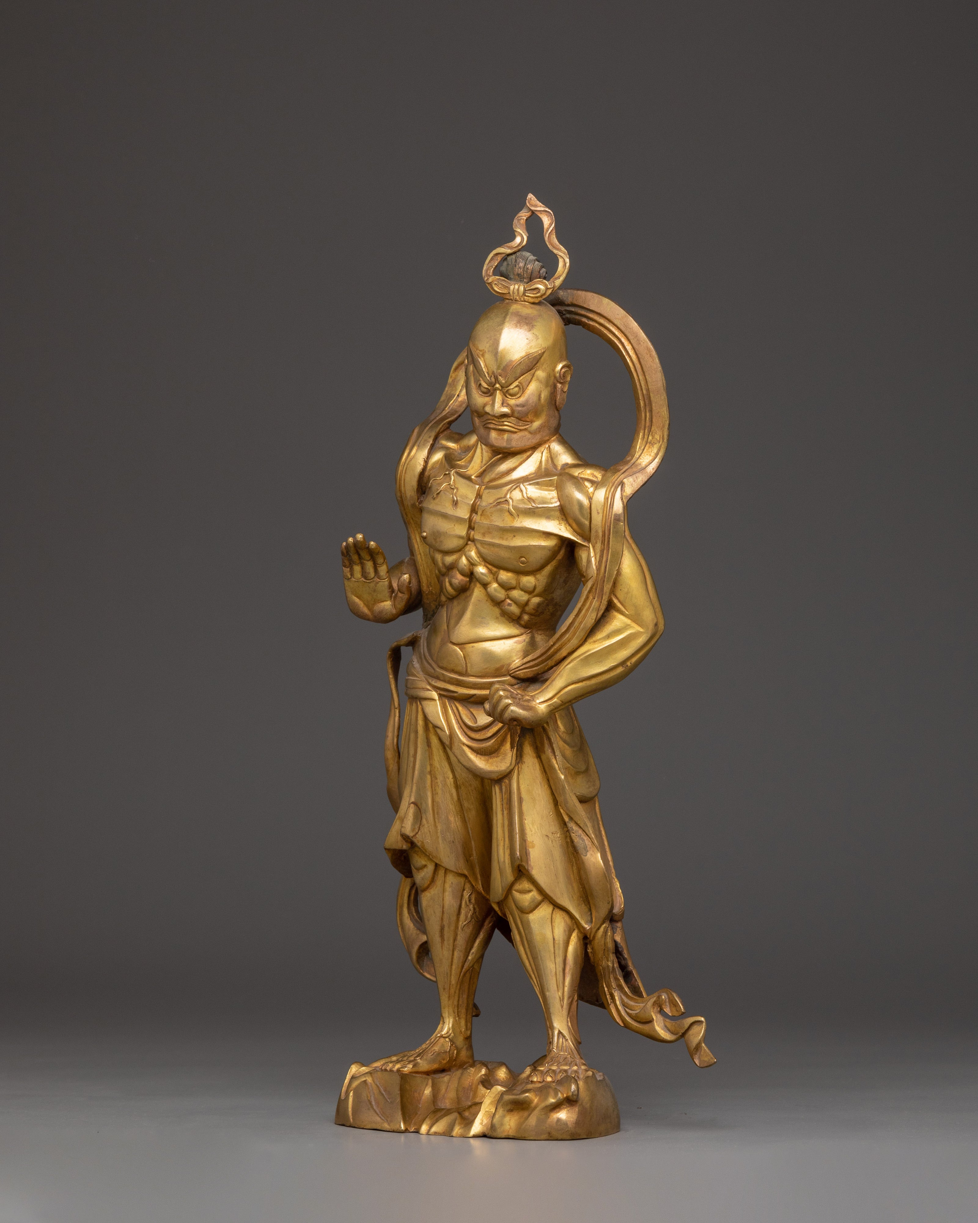 Guardian Deity Nio Statue | Protector of the Dharma