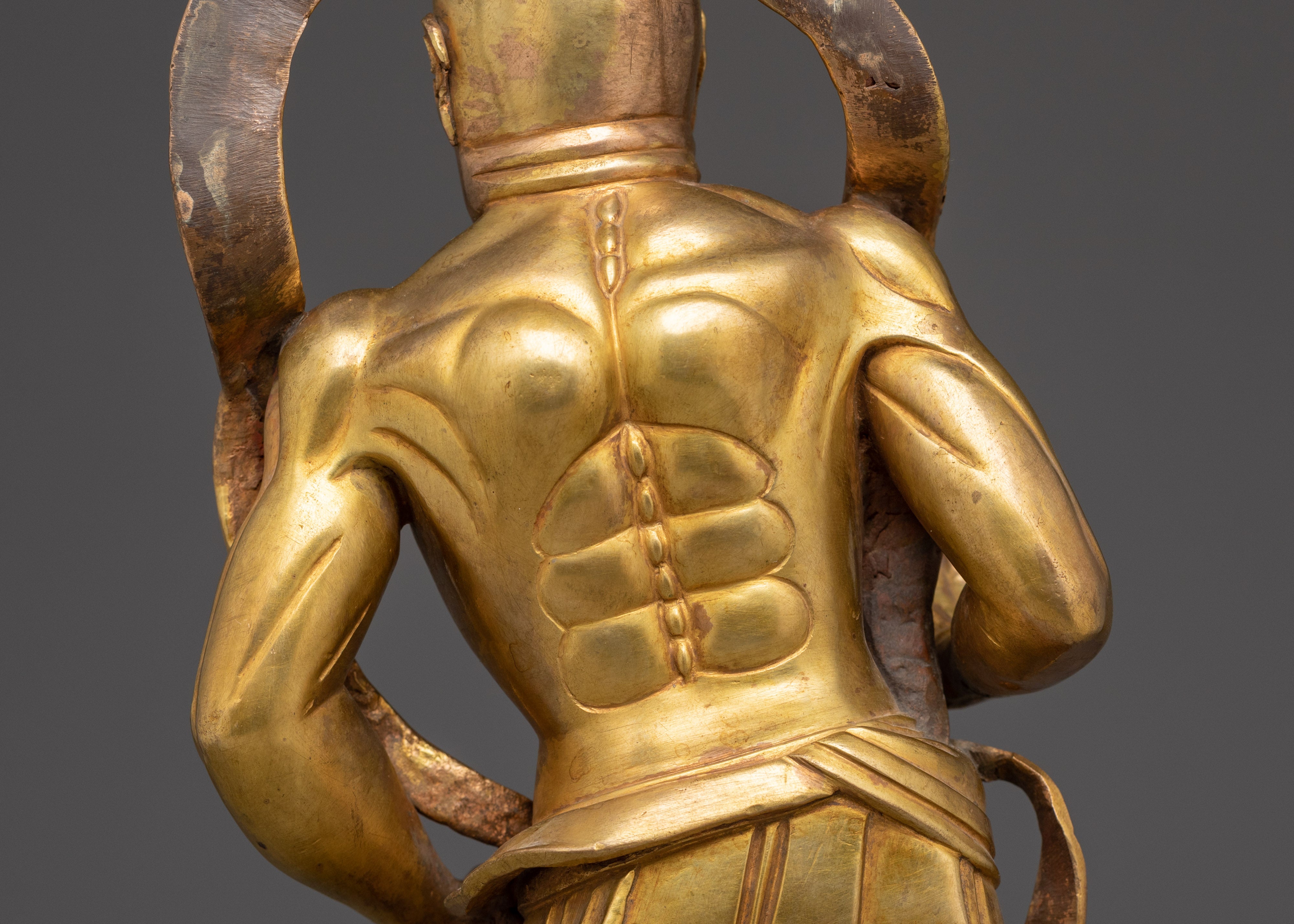 Guardian Deity Nio Statue | Protector of the Dharma