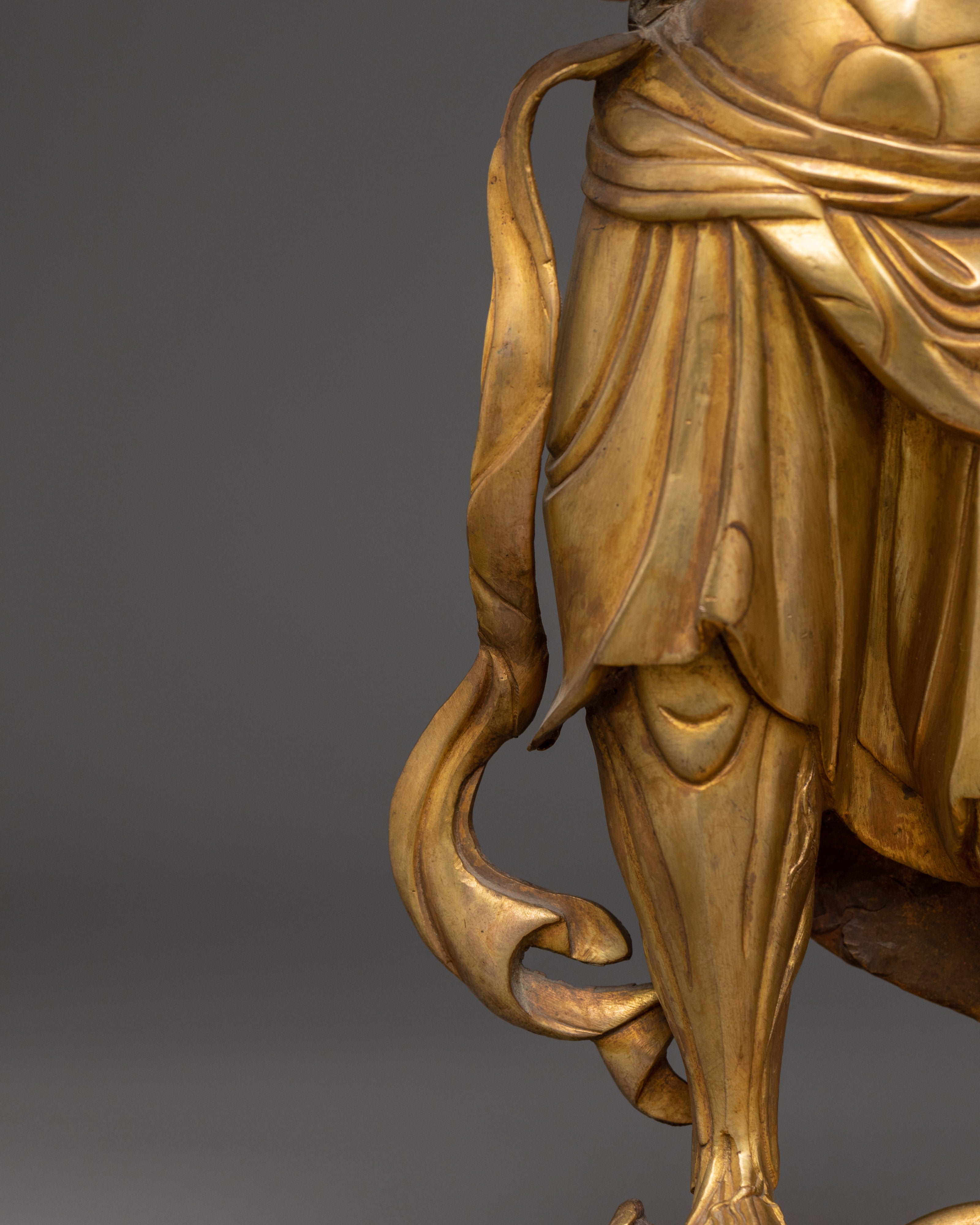 Guardian Deity Nio Statue | Protector of the Dharma