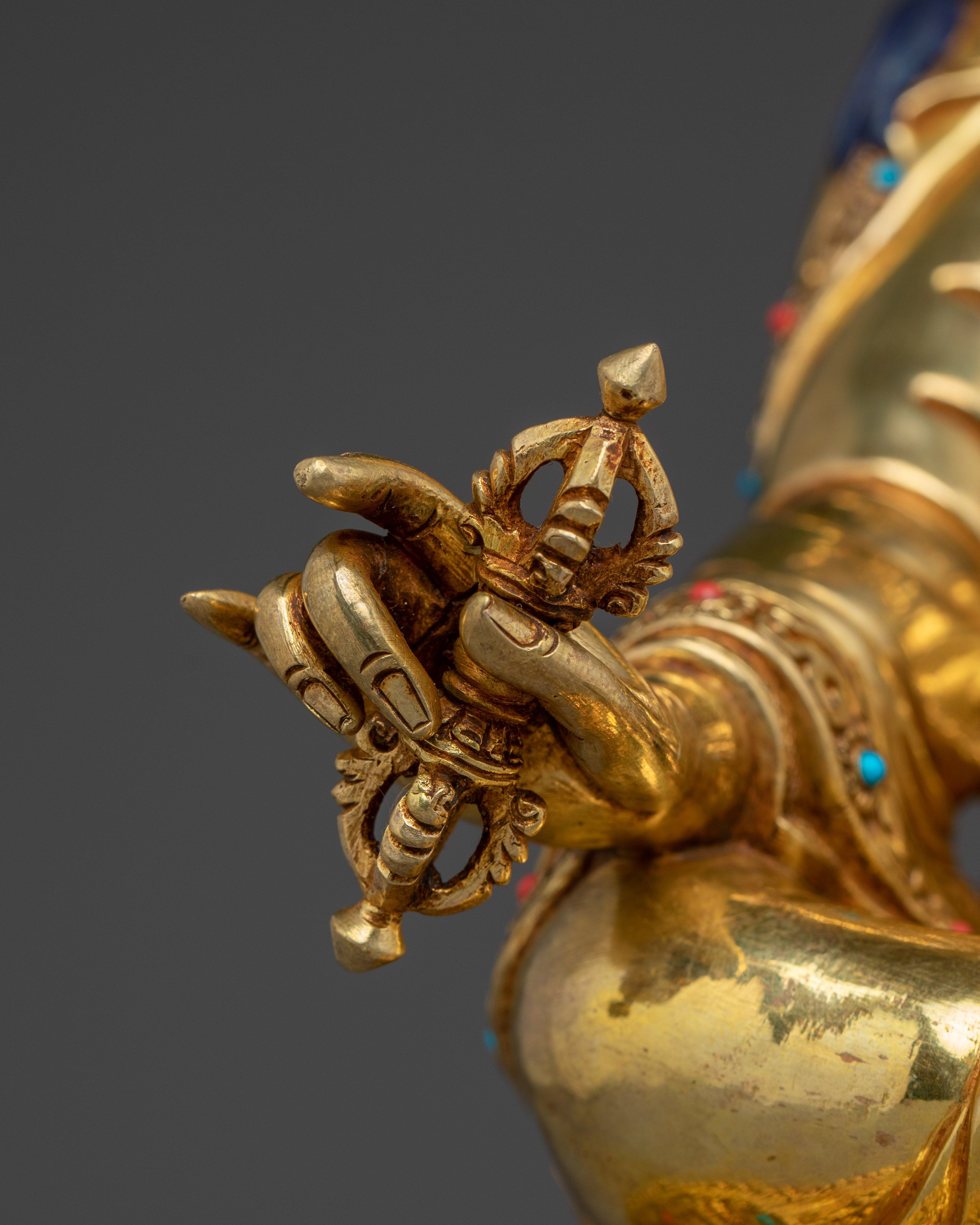 Tibetan Guru Padmasambhava Statue | The Lotus-Born Master of Vajrayana Buddhism