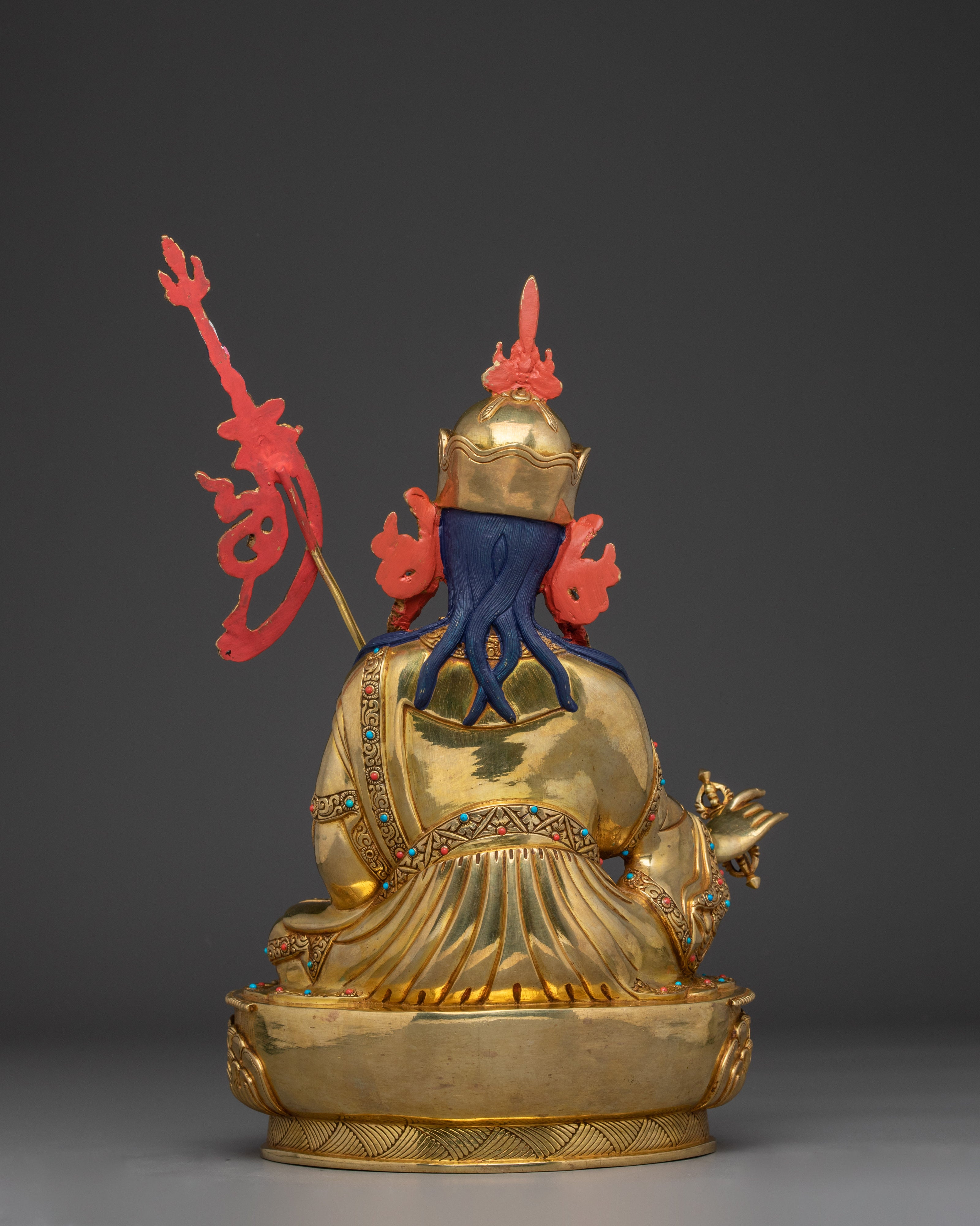 Tibetan Guru Padmasambhava Statue | The Lotus-Born Master of Vajrayana Buddhism