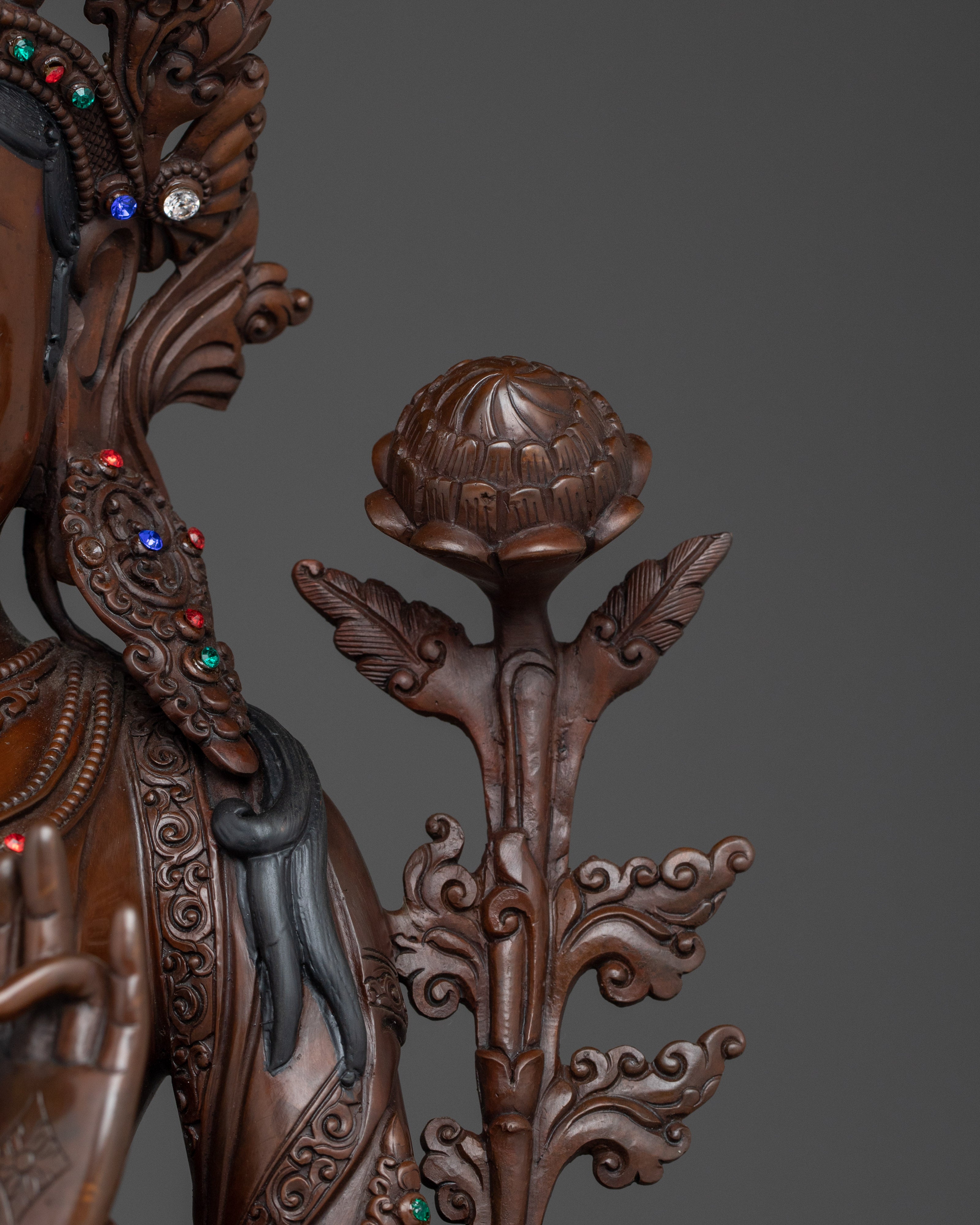 Protector Goddess Green Tara Statue | The Compassionate Liberator