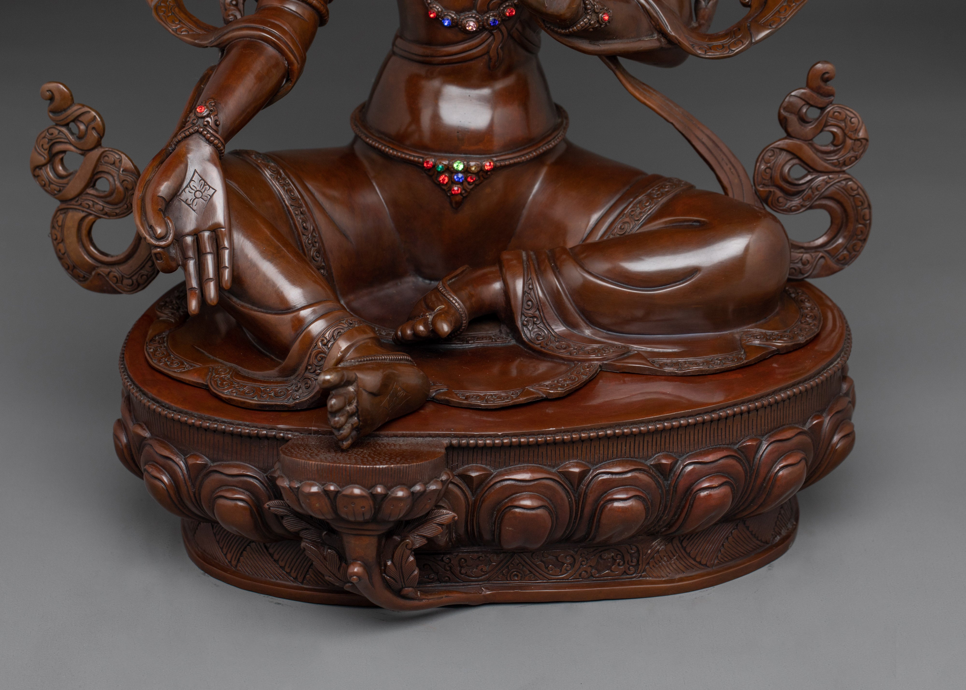 Protector Goddess Green Tara Statue | The Compassionate Liberator
