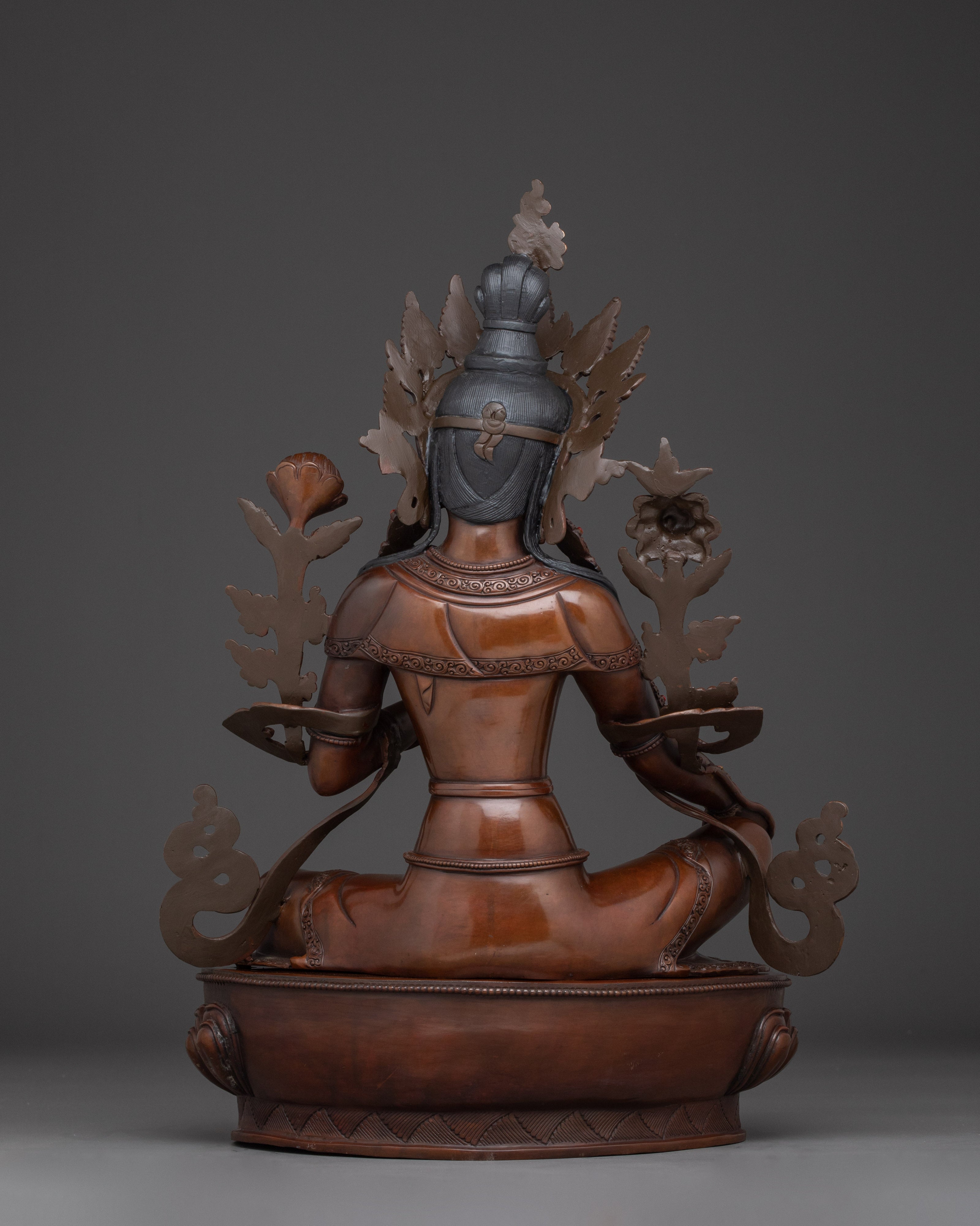 Protector Goddess Green Tara Statue | The Compassionate Liberator