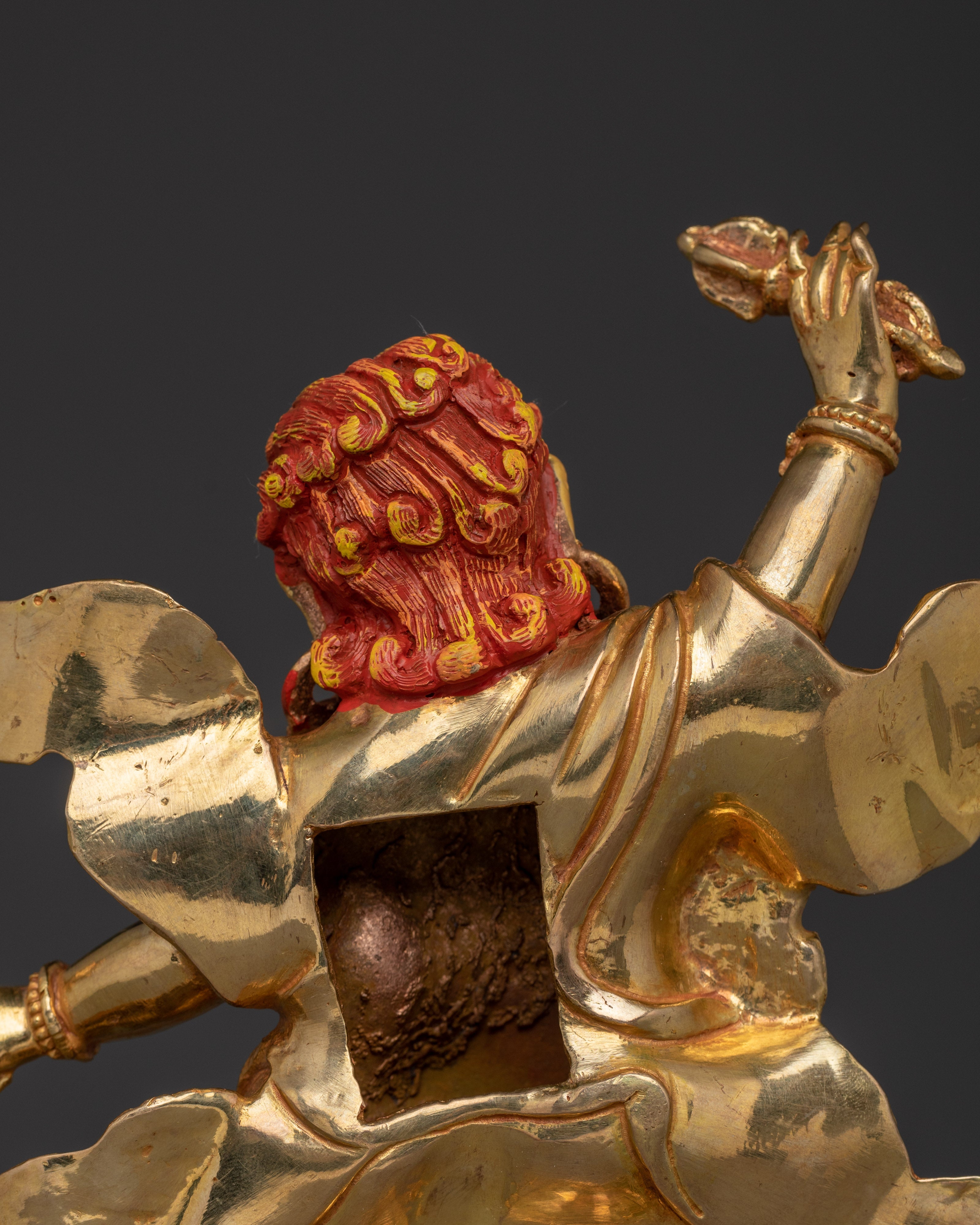 Spiritual Transformation Deity Dorje Drollo | Wrathful Protector in Vajrayana Buddhism