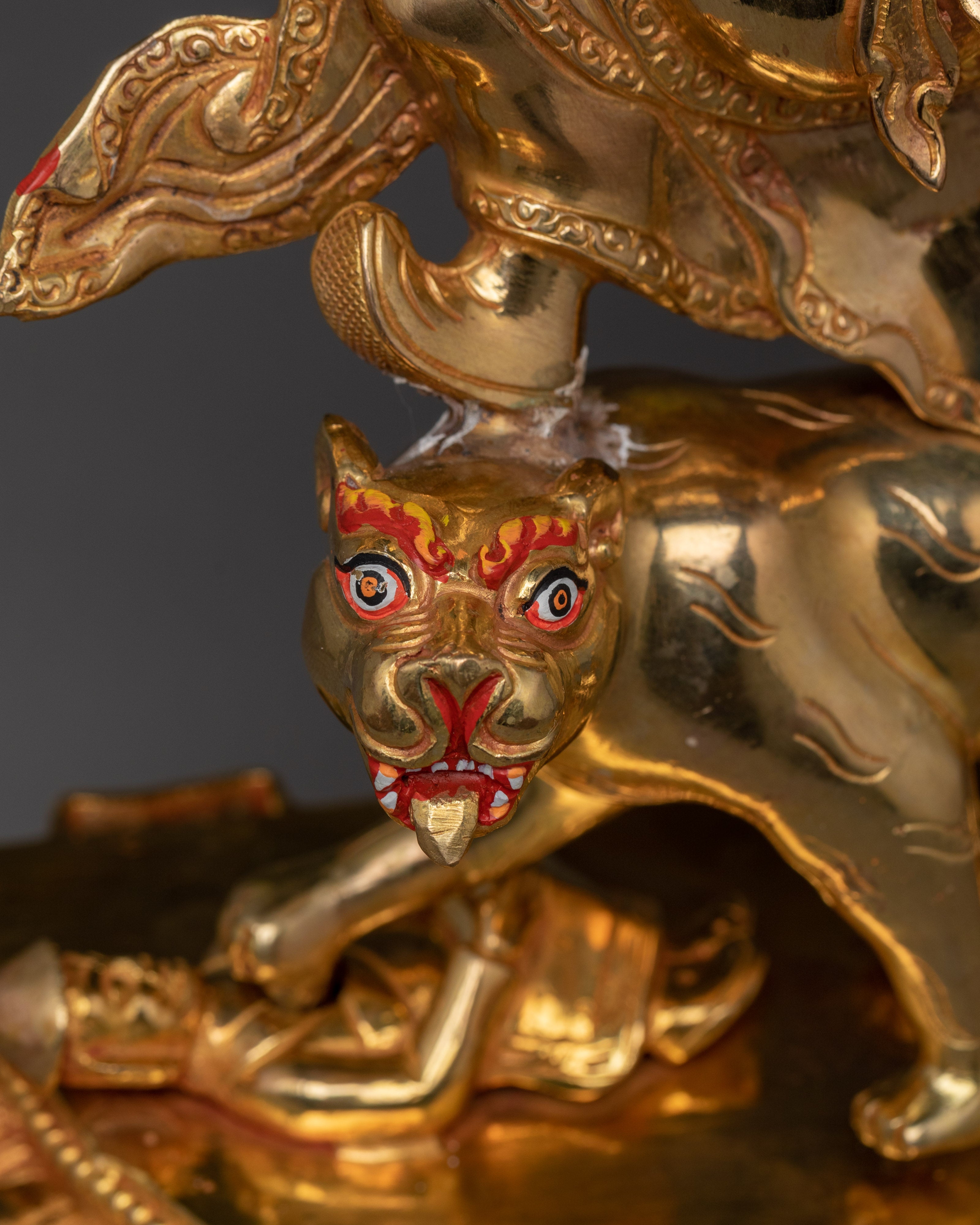 Spiritual Transformation Deity Dorje Drollo | Wrathful Protector in Vajrayana Buddhism