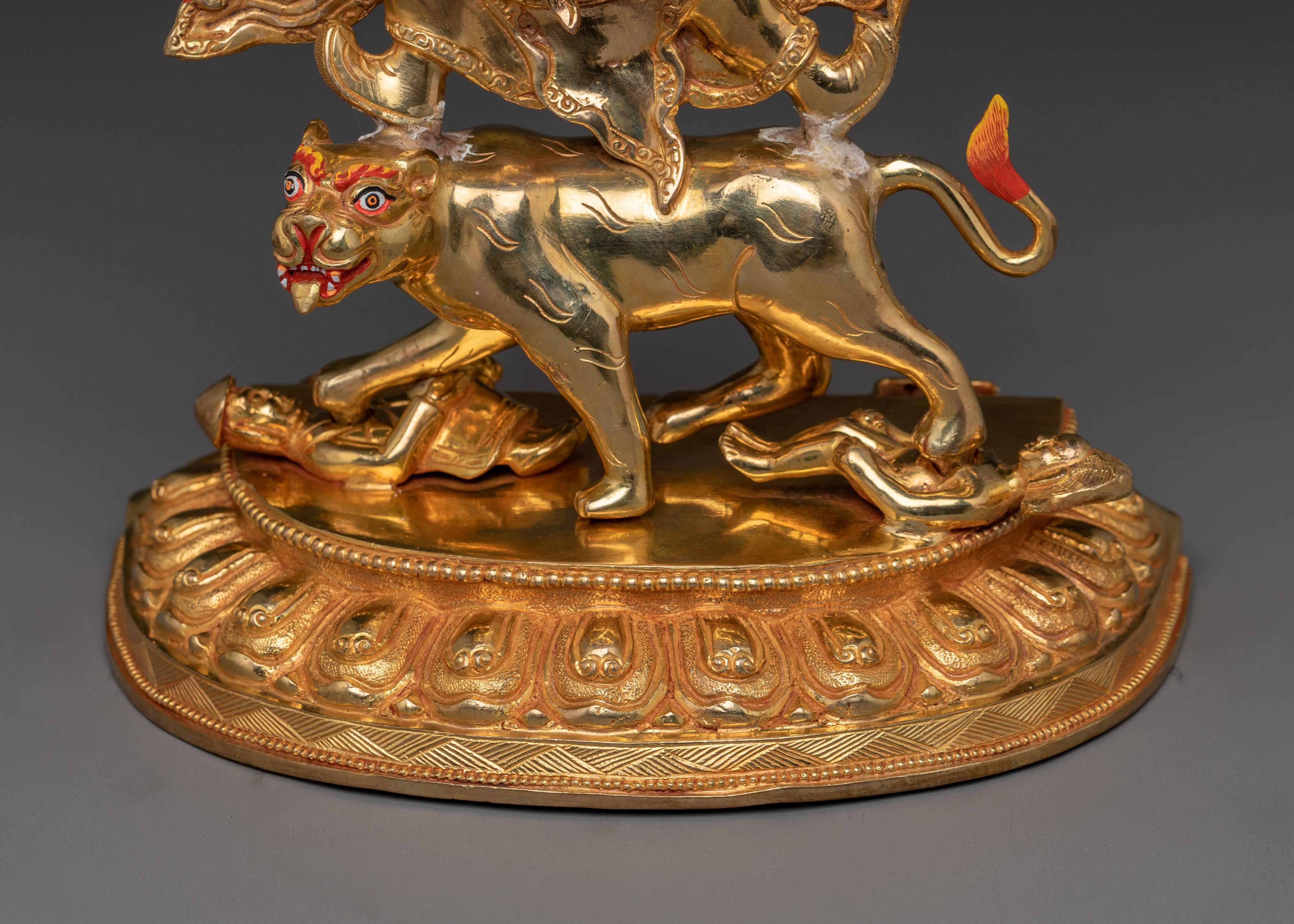 Spiritual Transformation Deity Dorje Drollo | Wrathful Protector in Vajrayana Buddhism