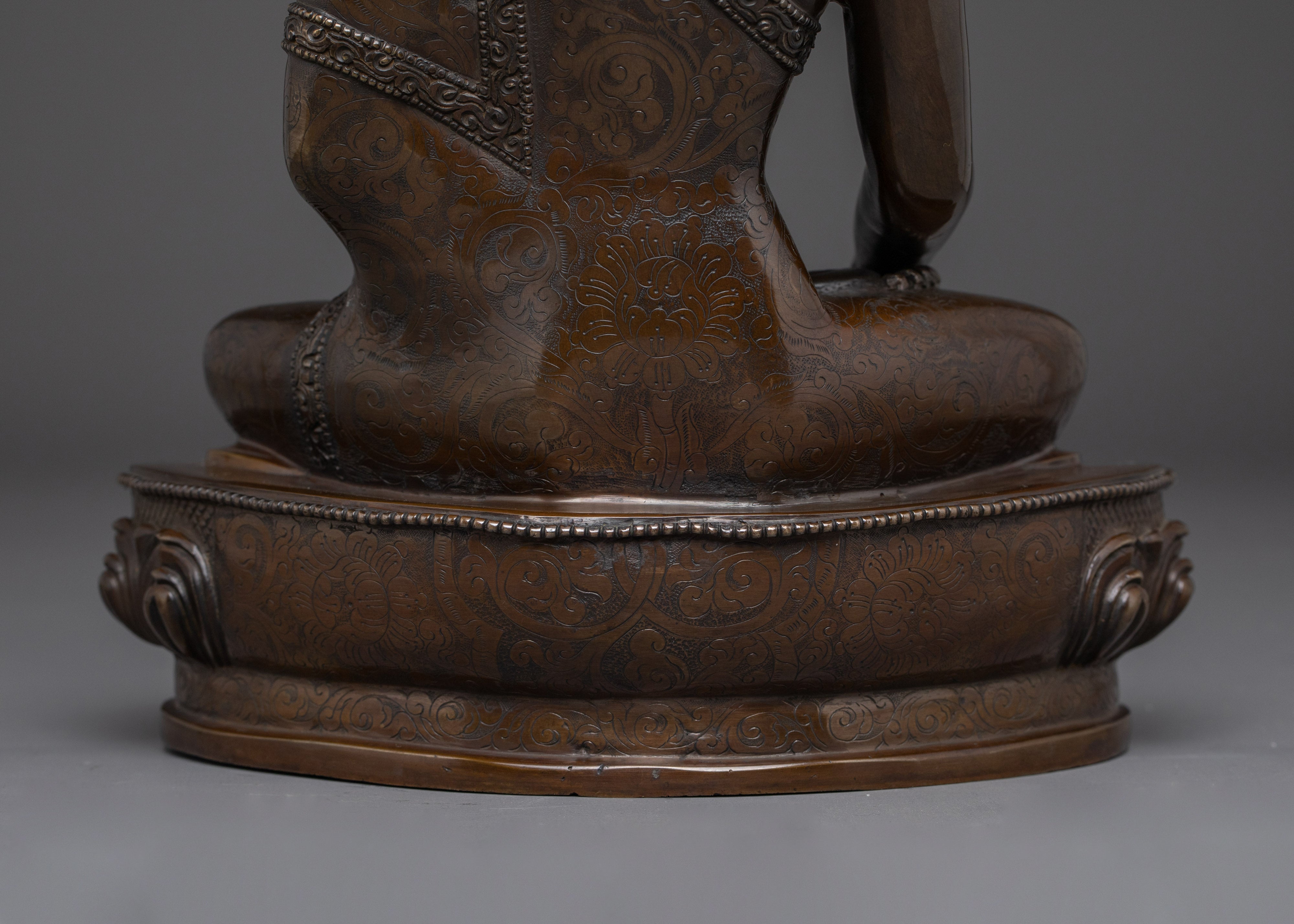 Tibetan Buddha Statue Shakyamuni Buddha | The Enlightened Sage