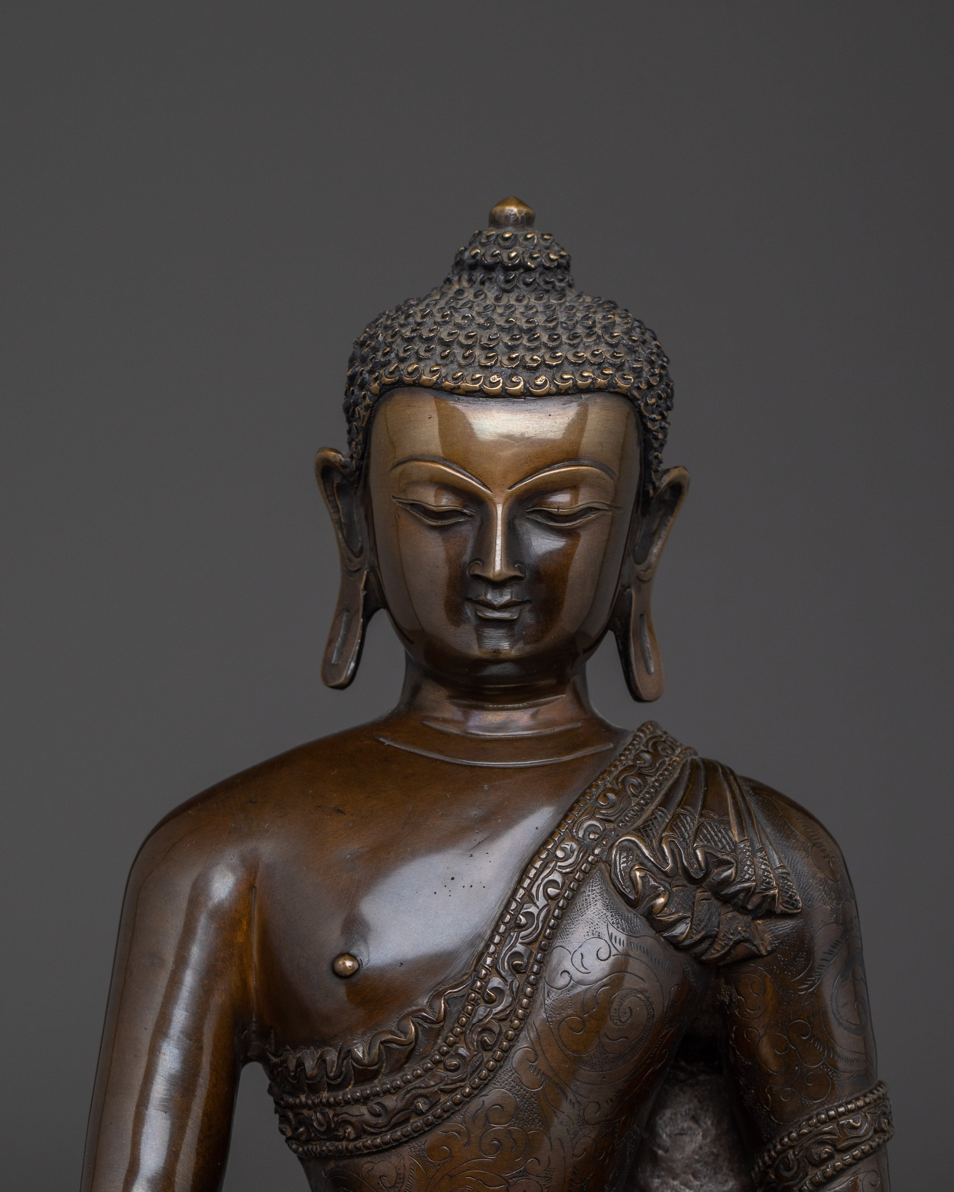 Tibetan Buddha Statue Shakyamuni Buddha | The Enlightened Sage