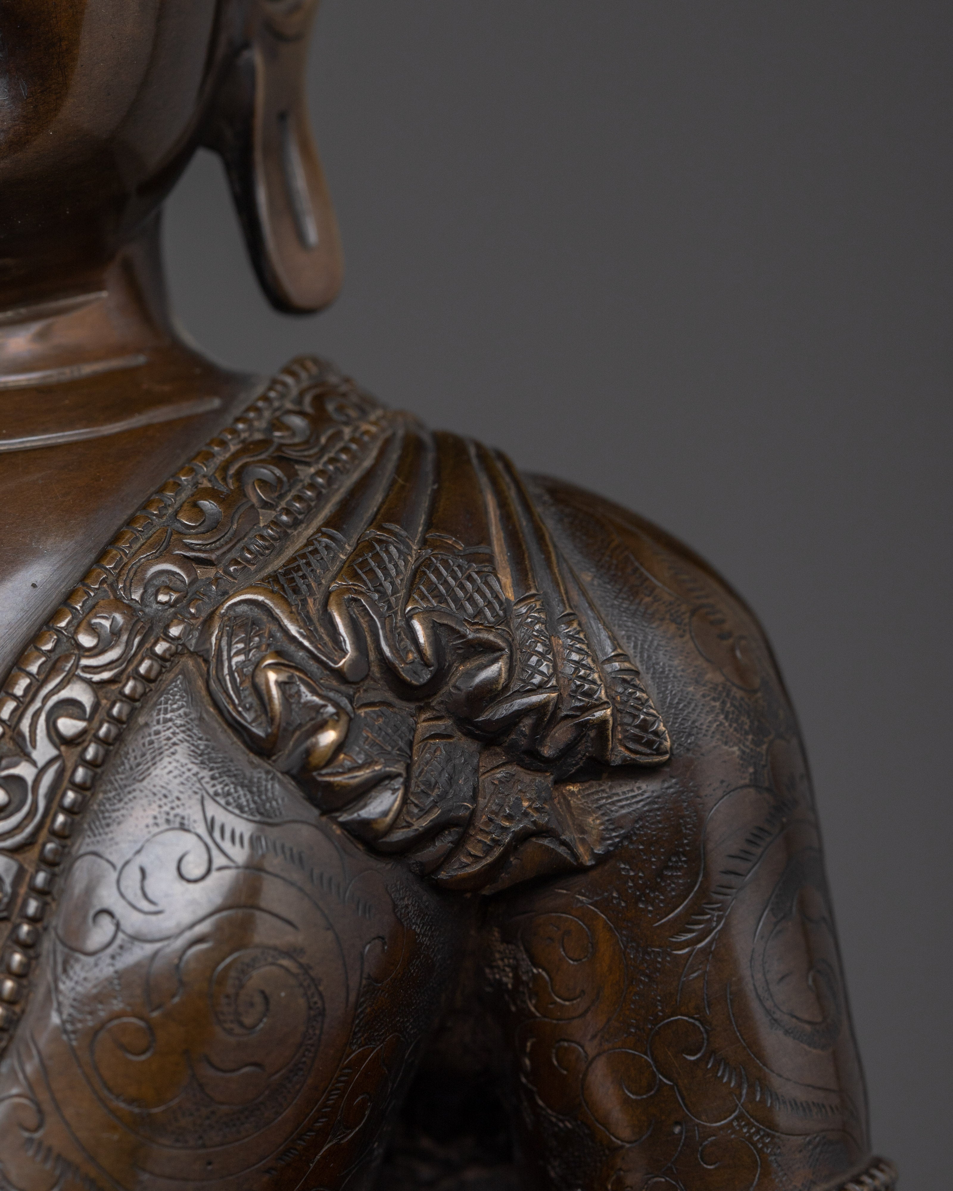 Tibetan Buddha Statue Shakyamuni Buddha | The Enlightened Sage