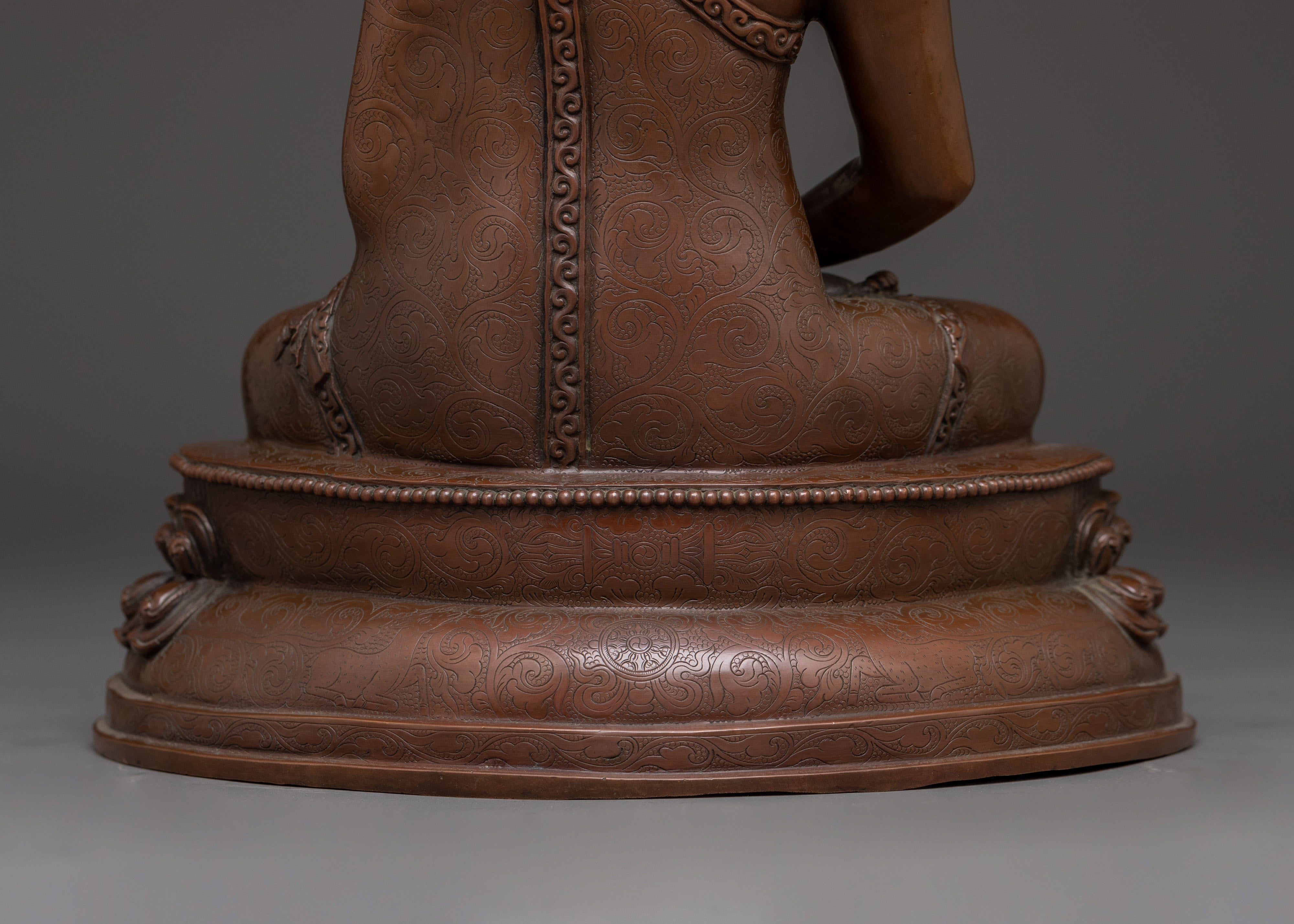 Copper Buddha Statue of Amitabha | The Buddha of Infinite Light and Compassion