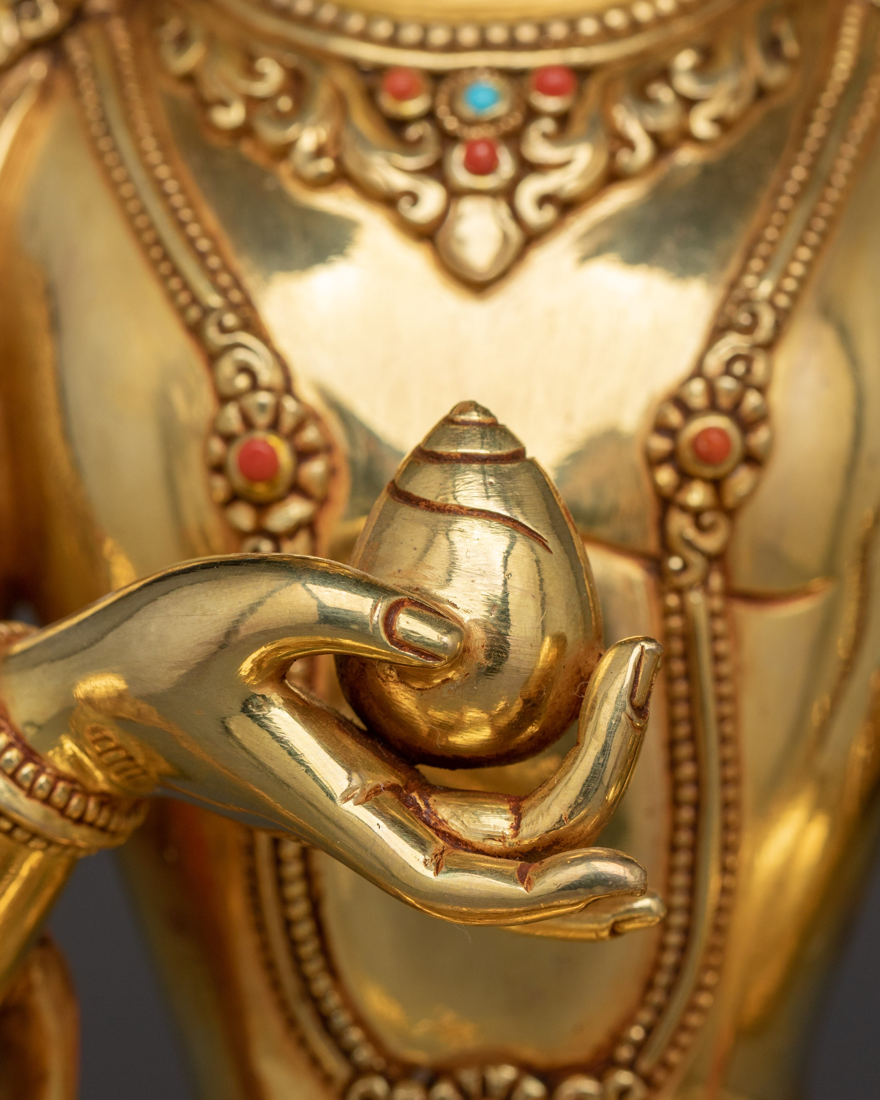 Compassionate Kshitigarbha Statue | Protector of the Dead and Children
